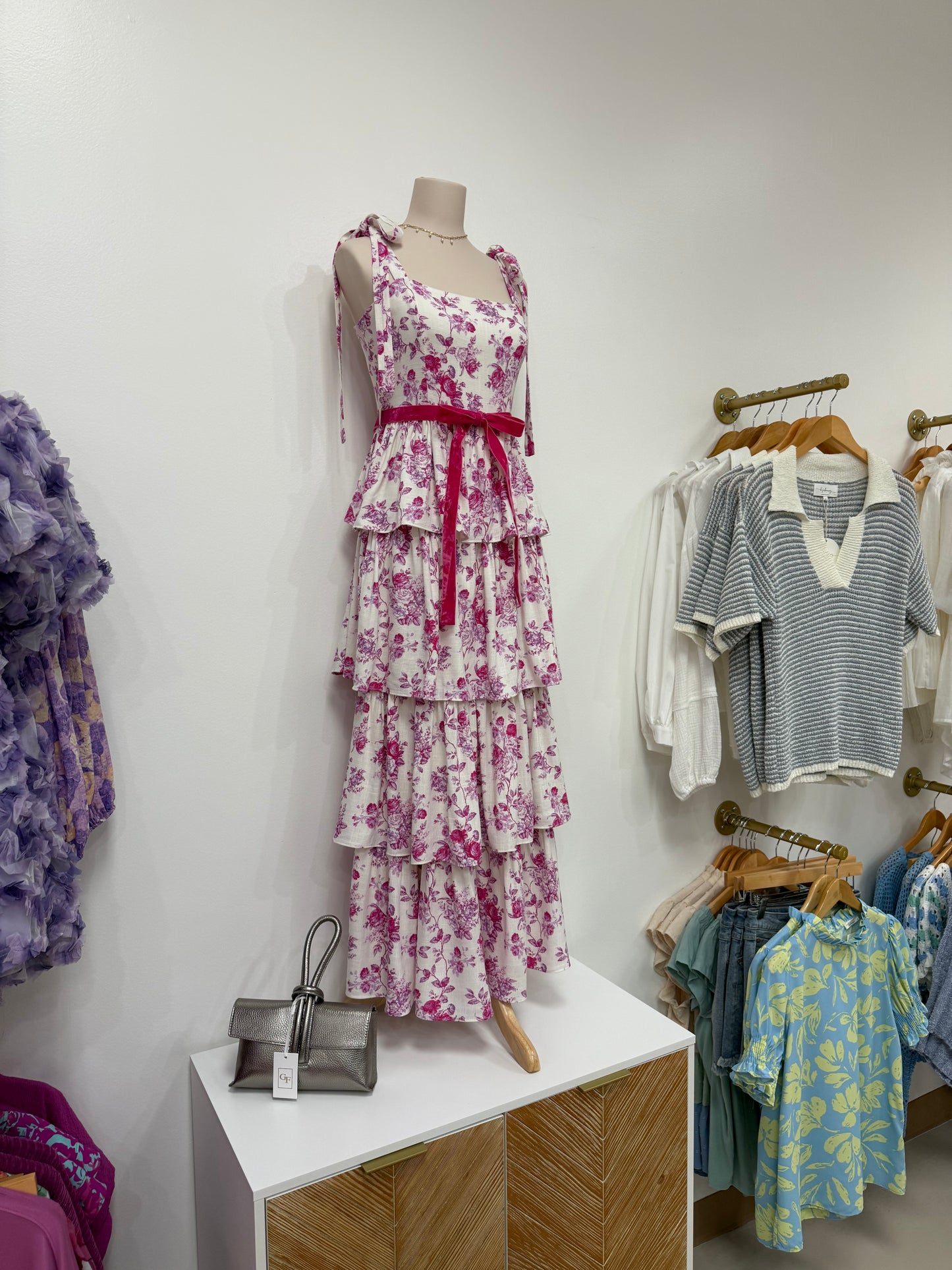 Tera Tiered Midi Dress