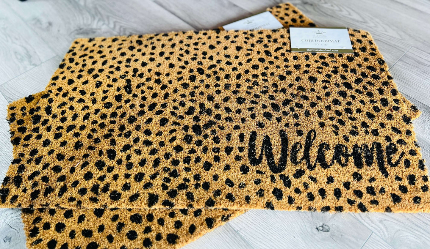 Cutesy Coir Doormat