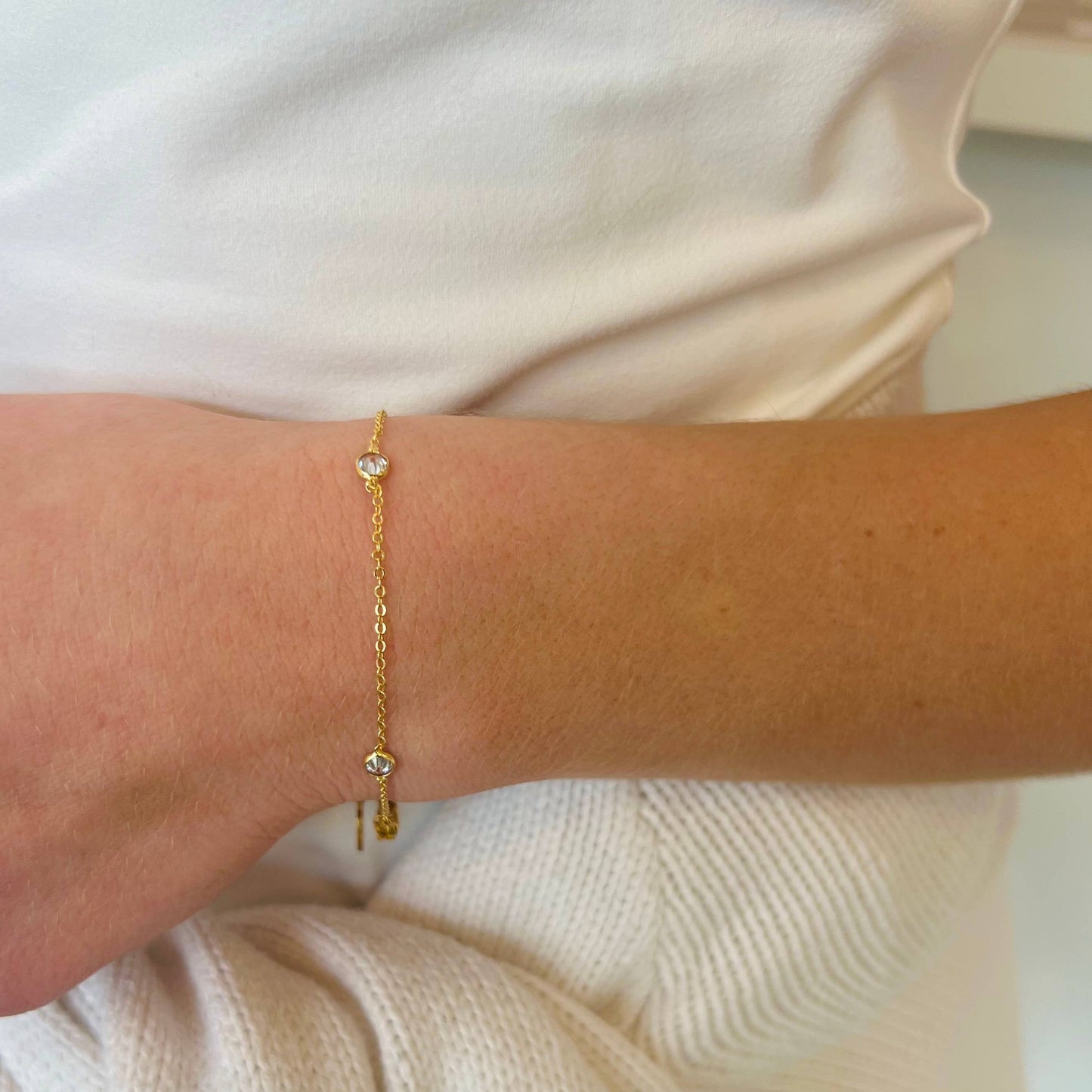 Kai Gold Bracelet- Waterproof