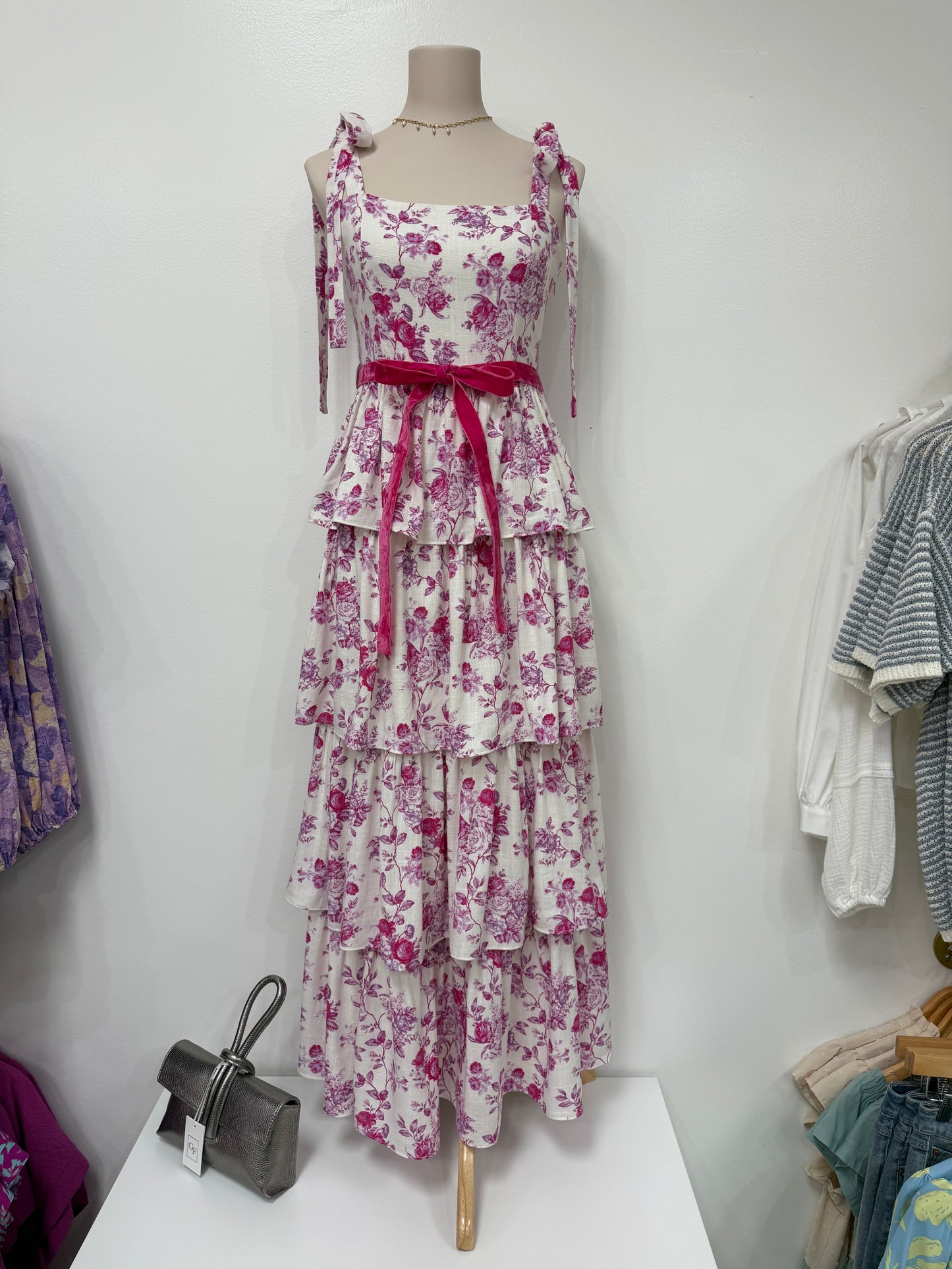 Tera Tiered Midi Dress