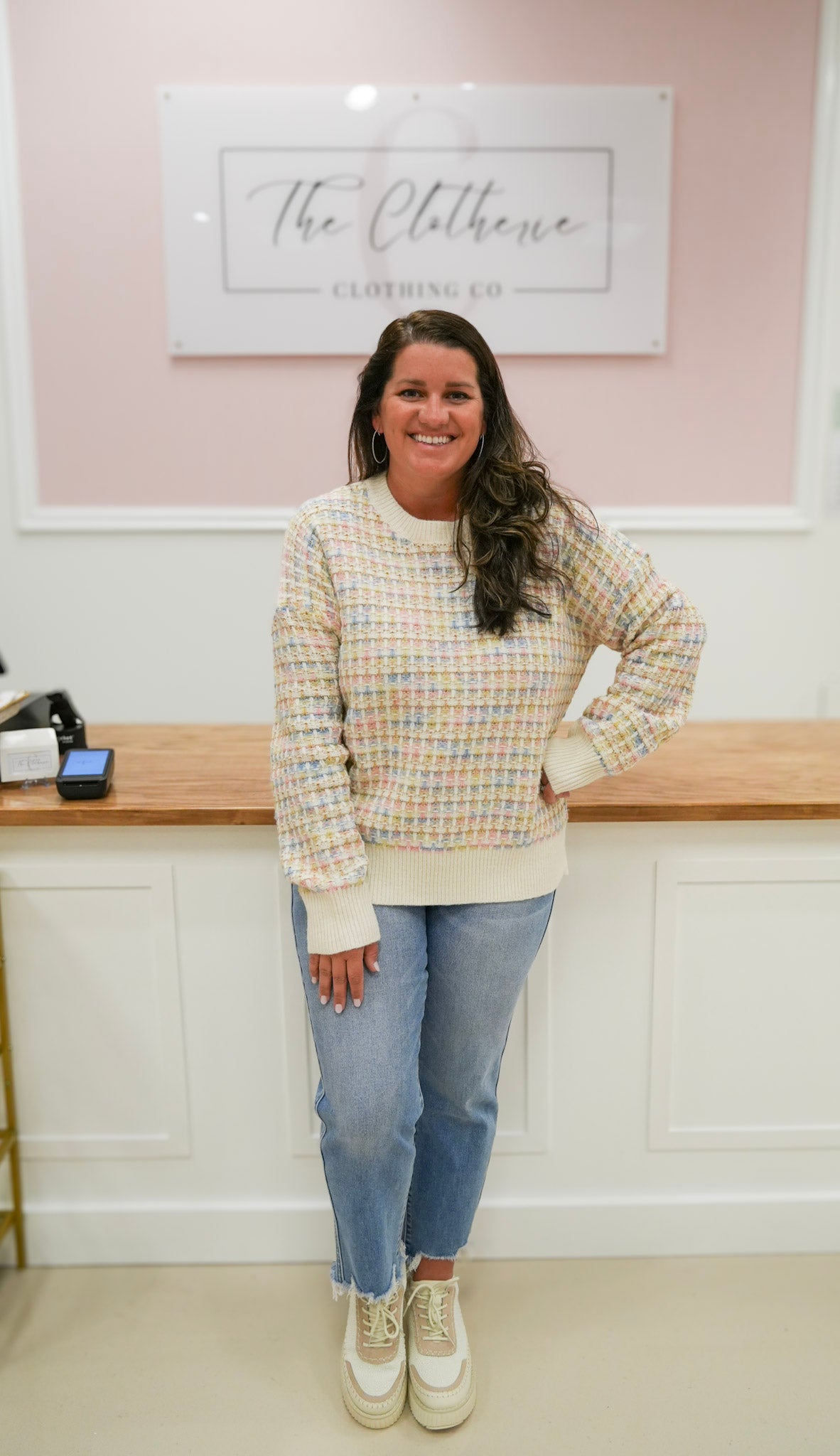 "Perfection In Plaid" Sweater