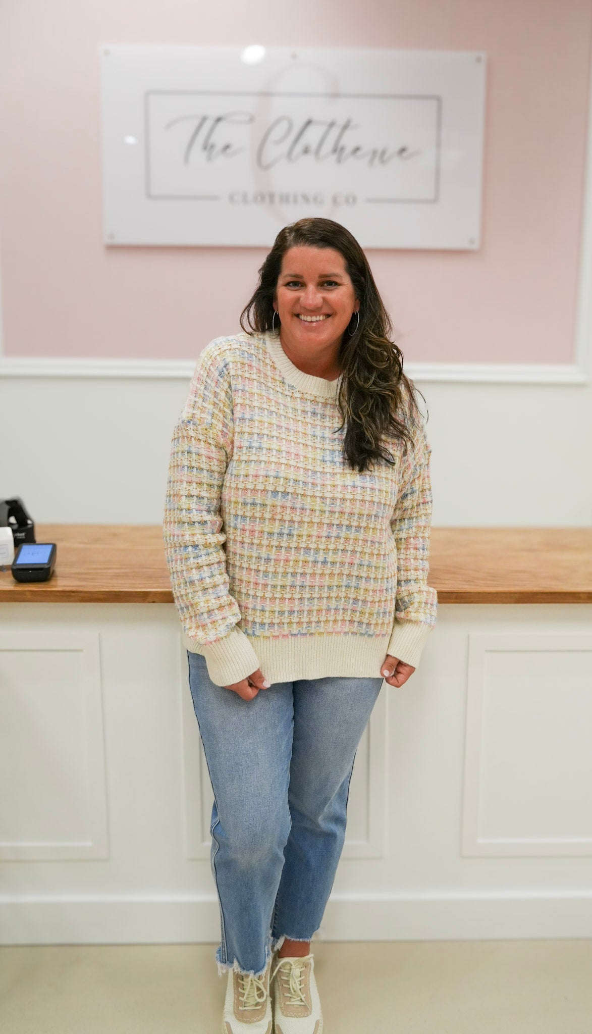 "Perfection In Plaid" Sweater