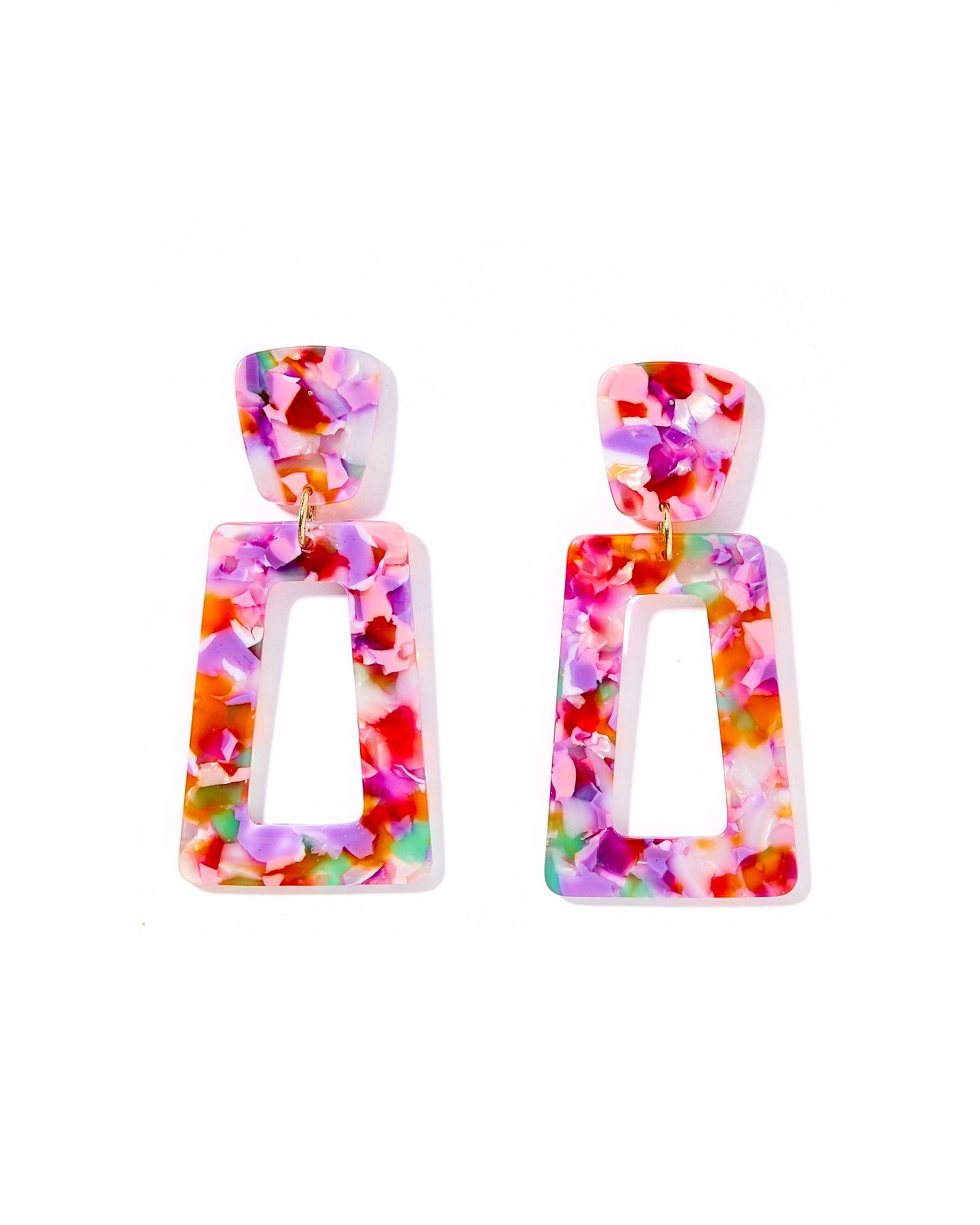 Kennedy - Pink Multi - Earrings