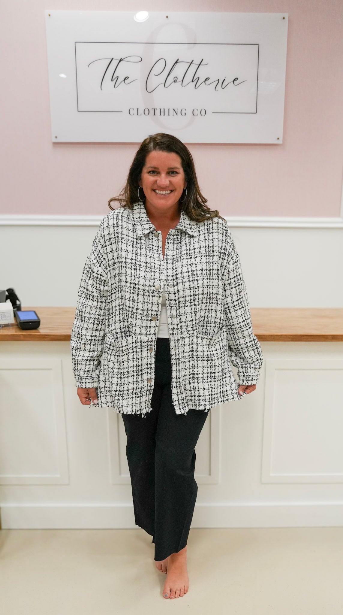 Dazzling Tweed Jacket