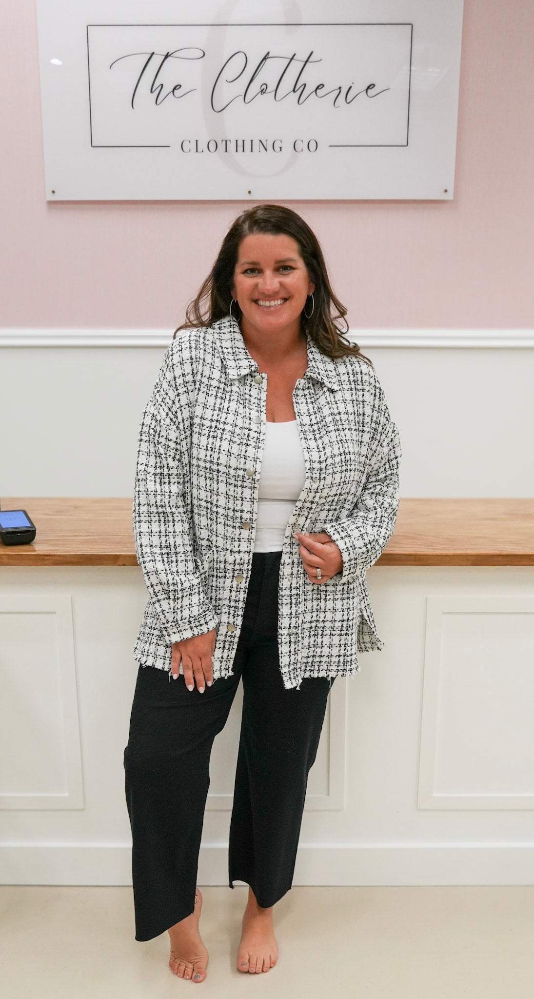 Dazzling Tweed Jacket