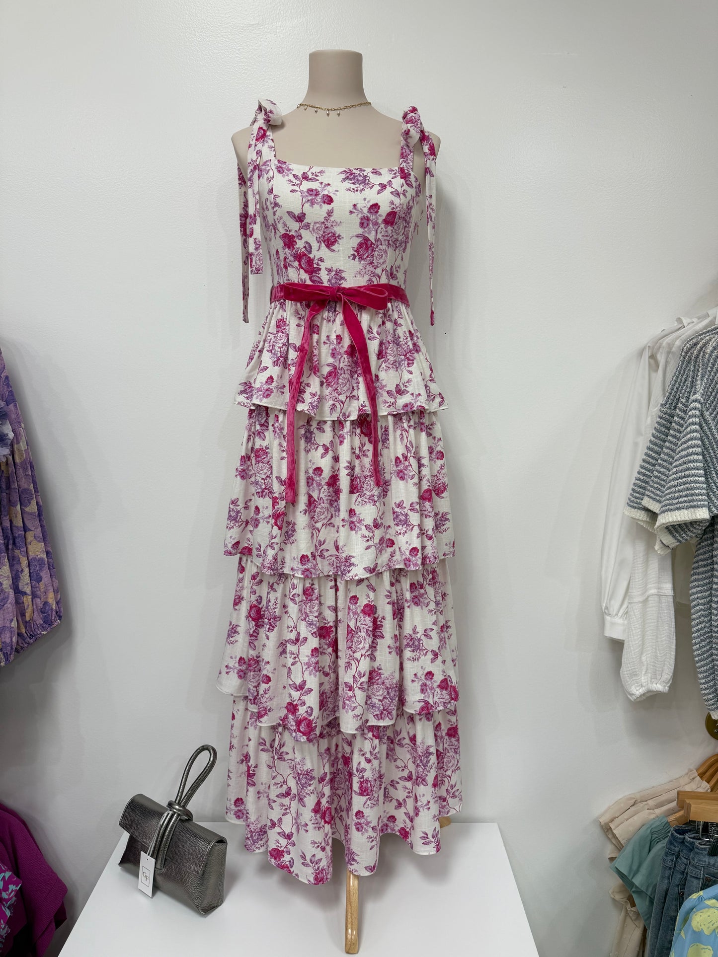 Tera Tiered Midi Dress