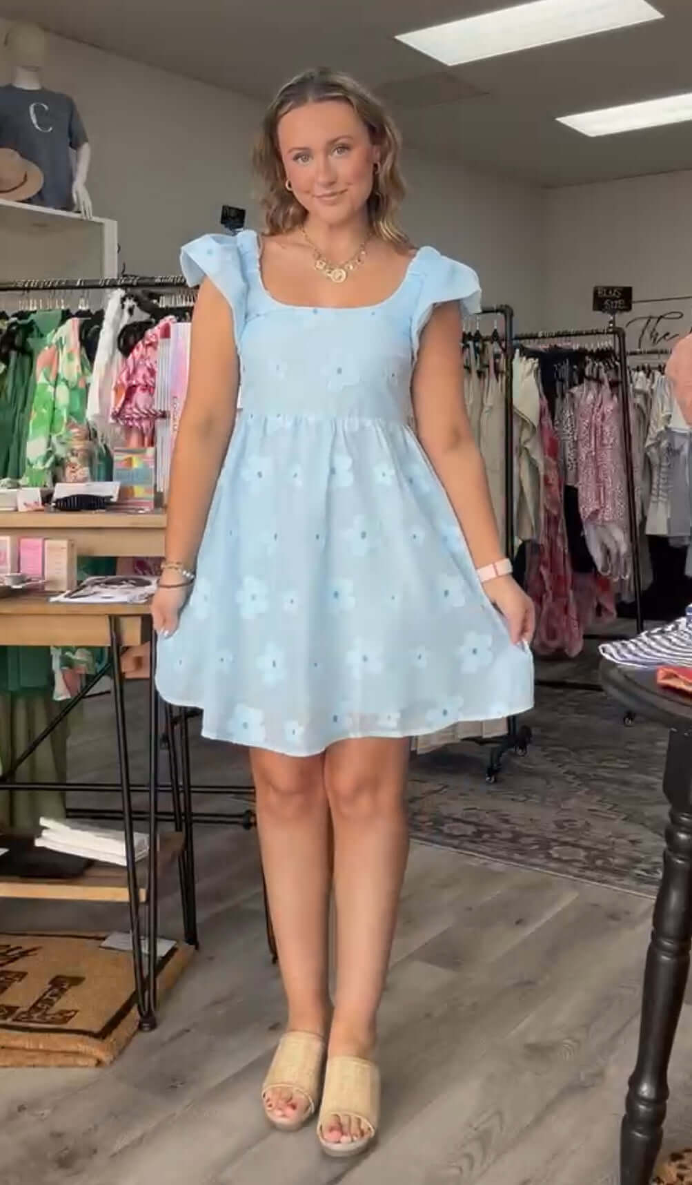 Nothing But Blue Skies Dress | Women's Boutique The Clotherie Nothing But Blue Skies Dress | Women's Boutique The Clotherie