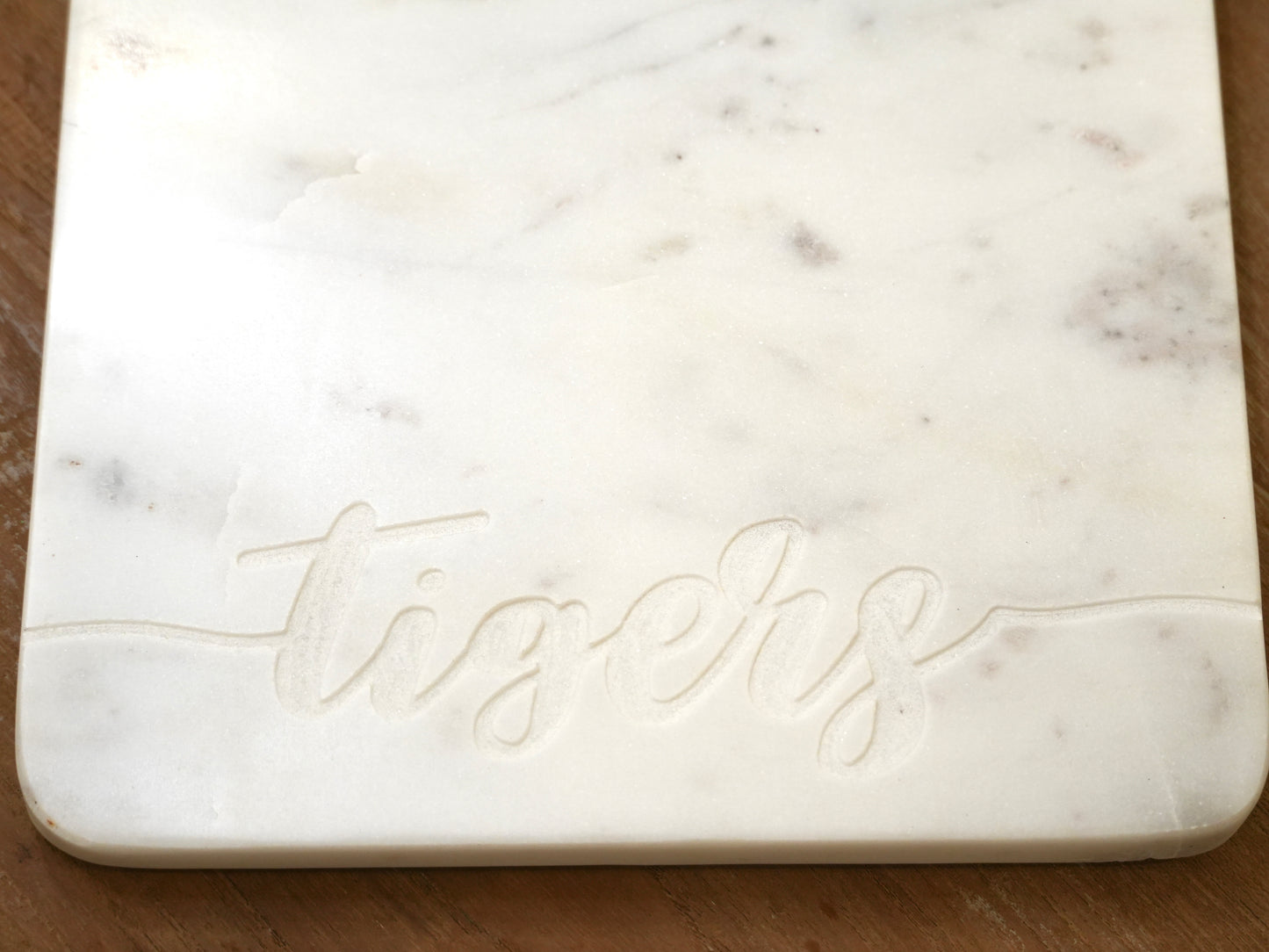Tigers Etched Serving Board