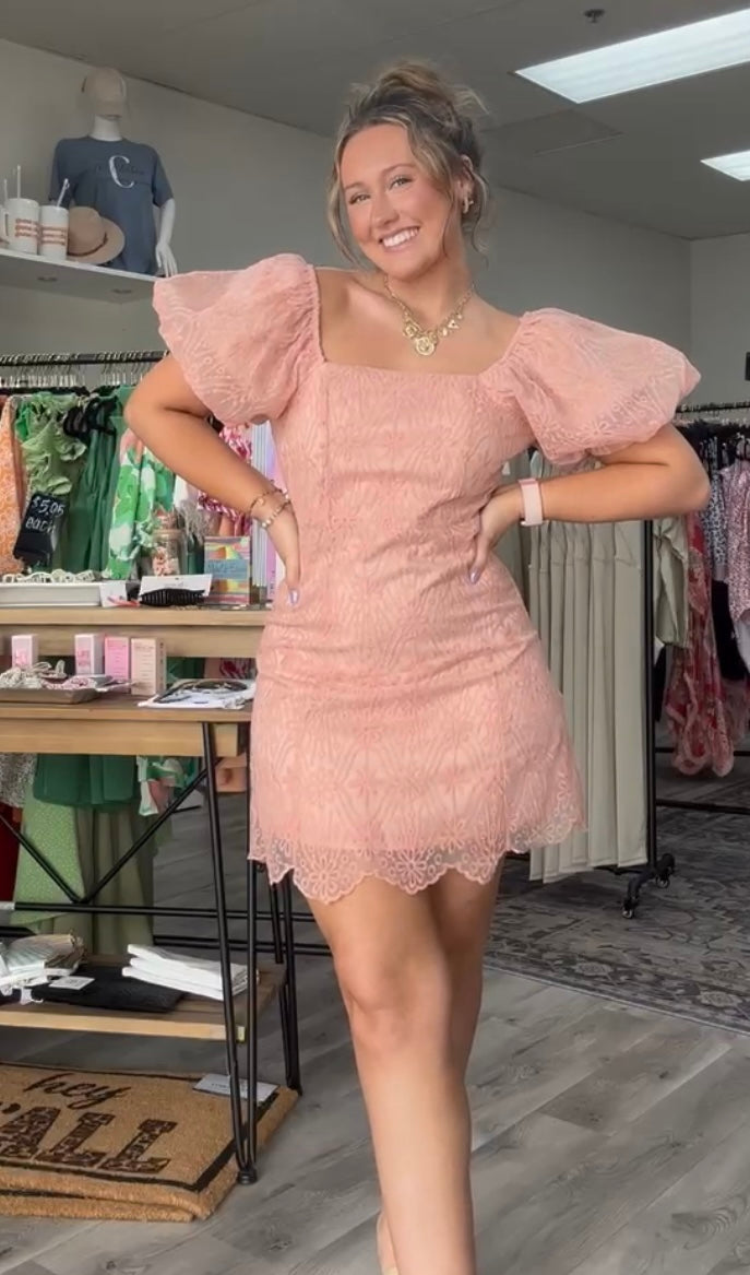 Don’t Make Me Blush Dress