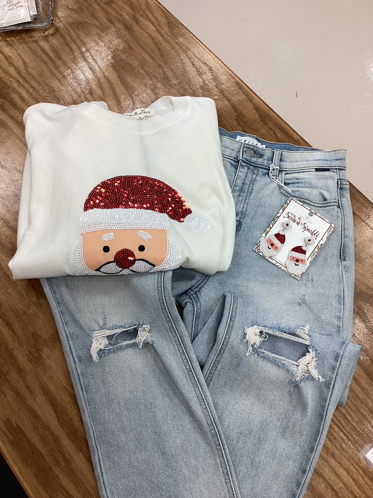 Here Comes Santa Sweater