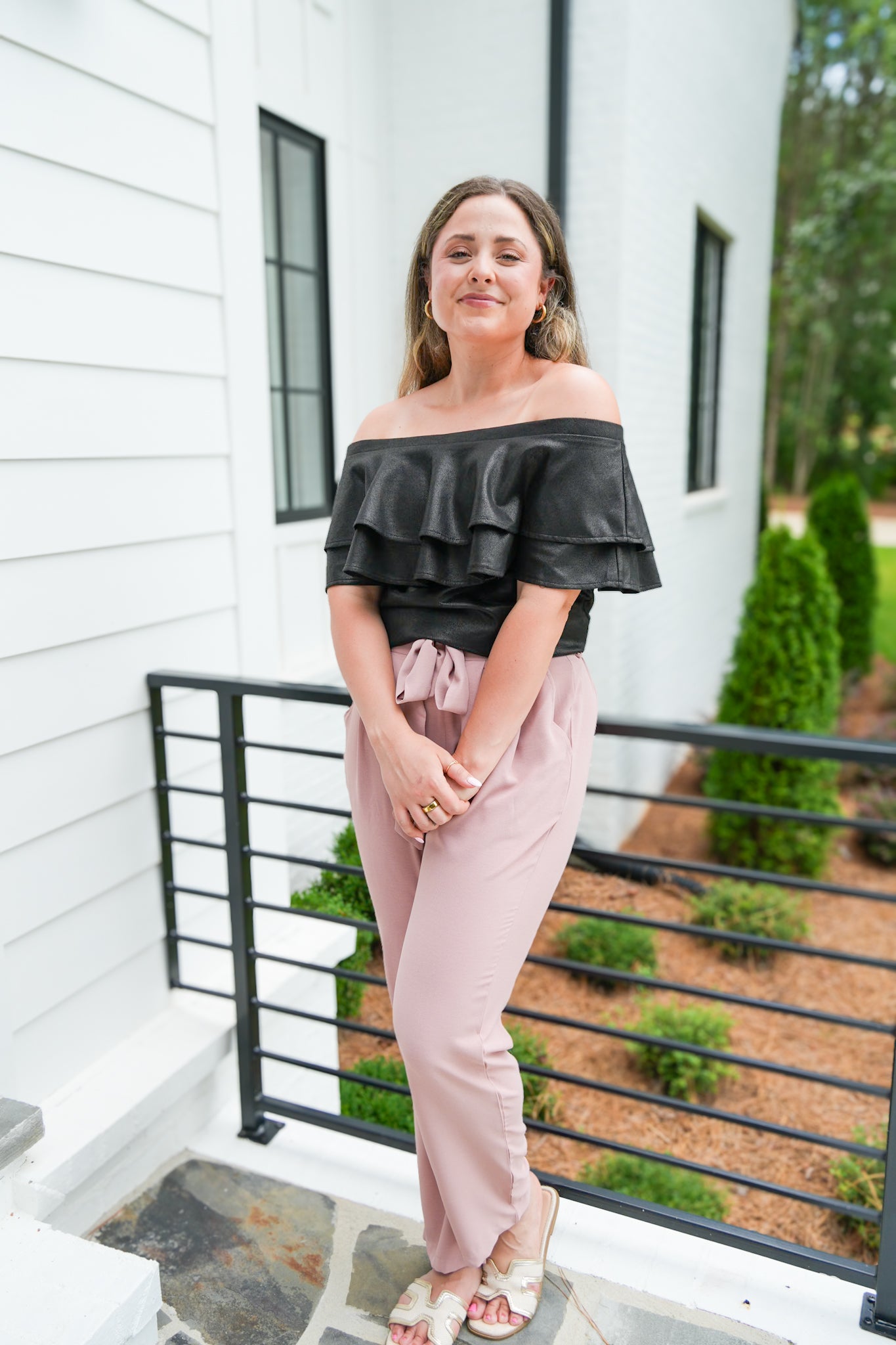 Shimmery Night On The Town Top