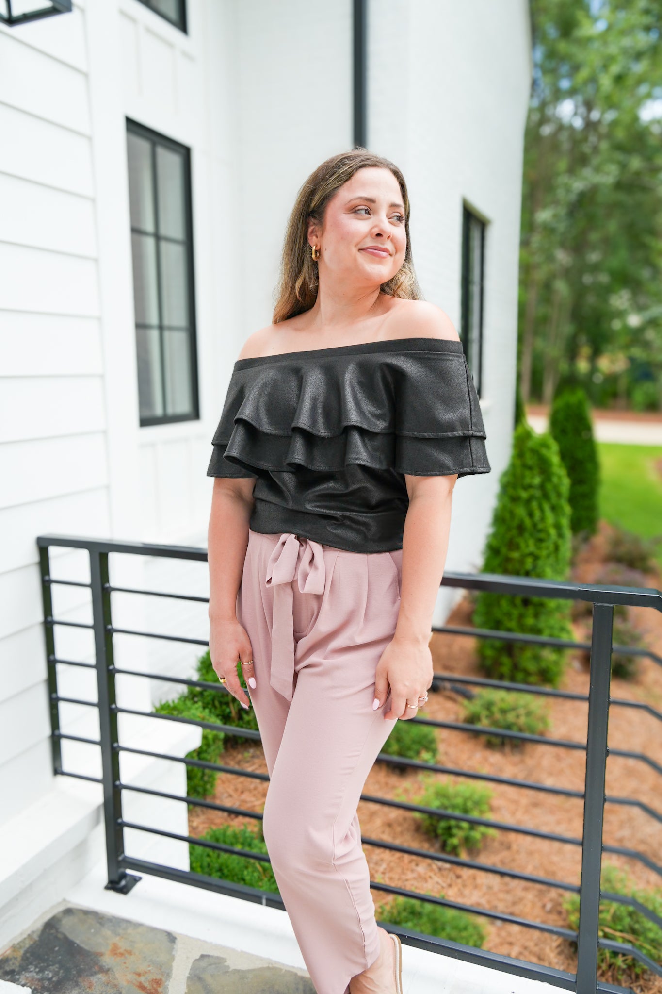 Shimmery Night On The Town Top