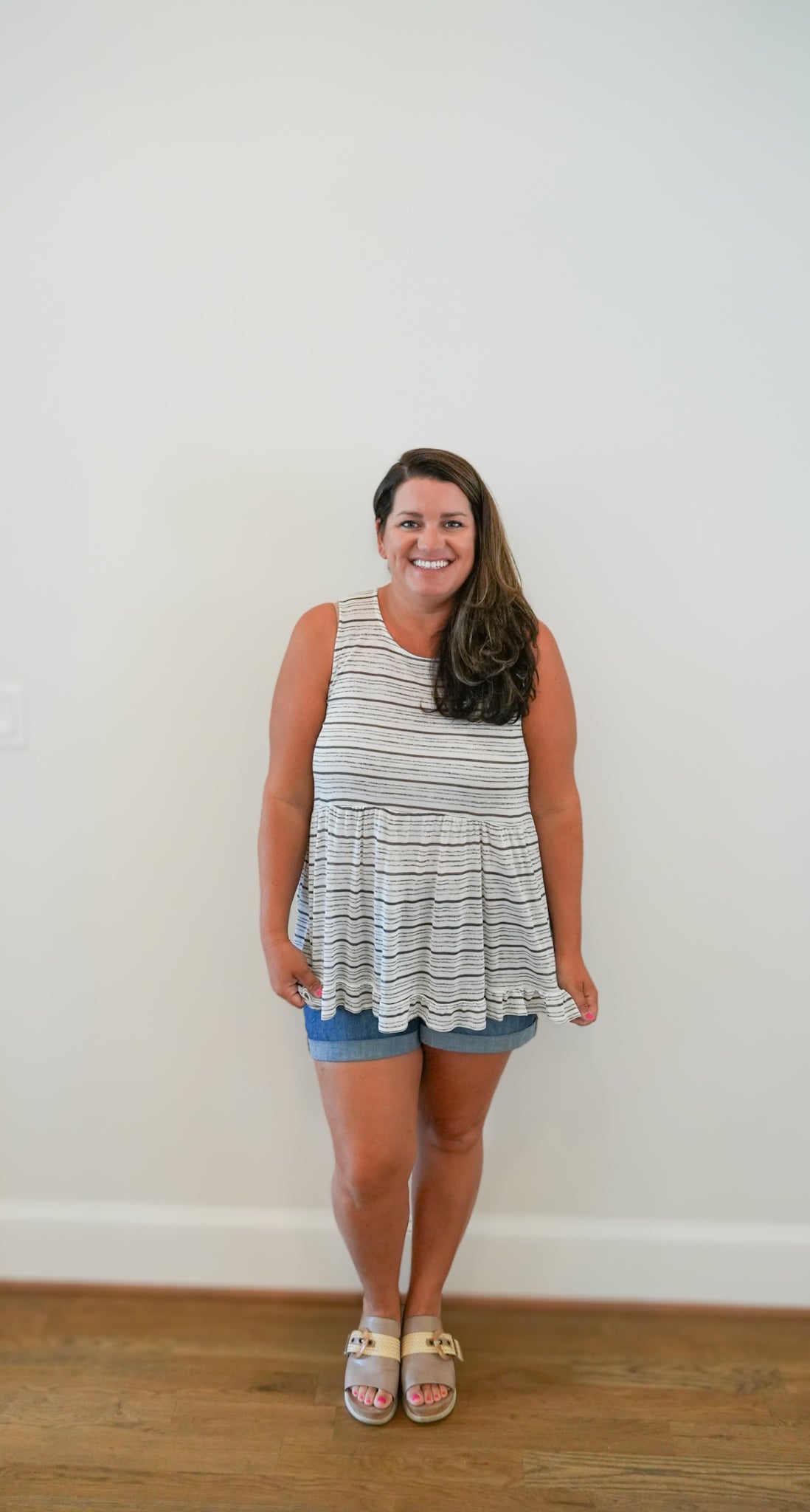 Oh Baby Sleeveless Babydoll Top