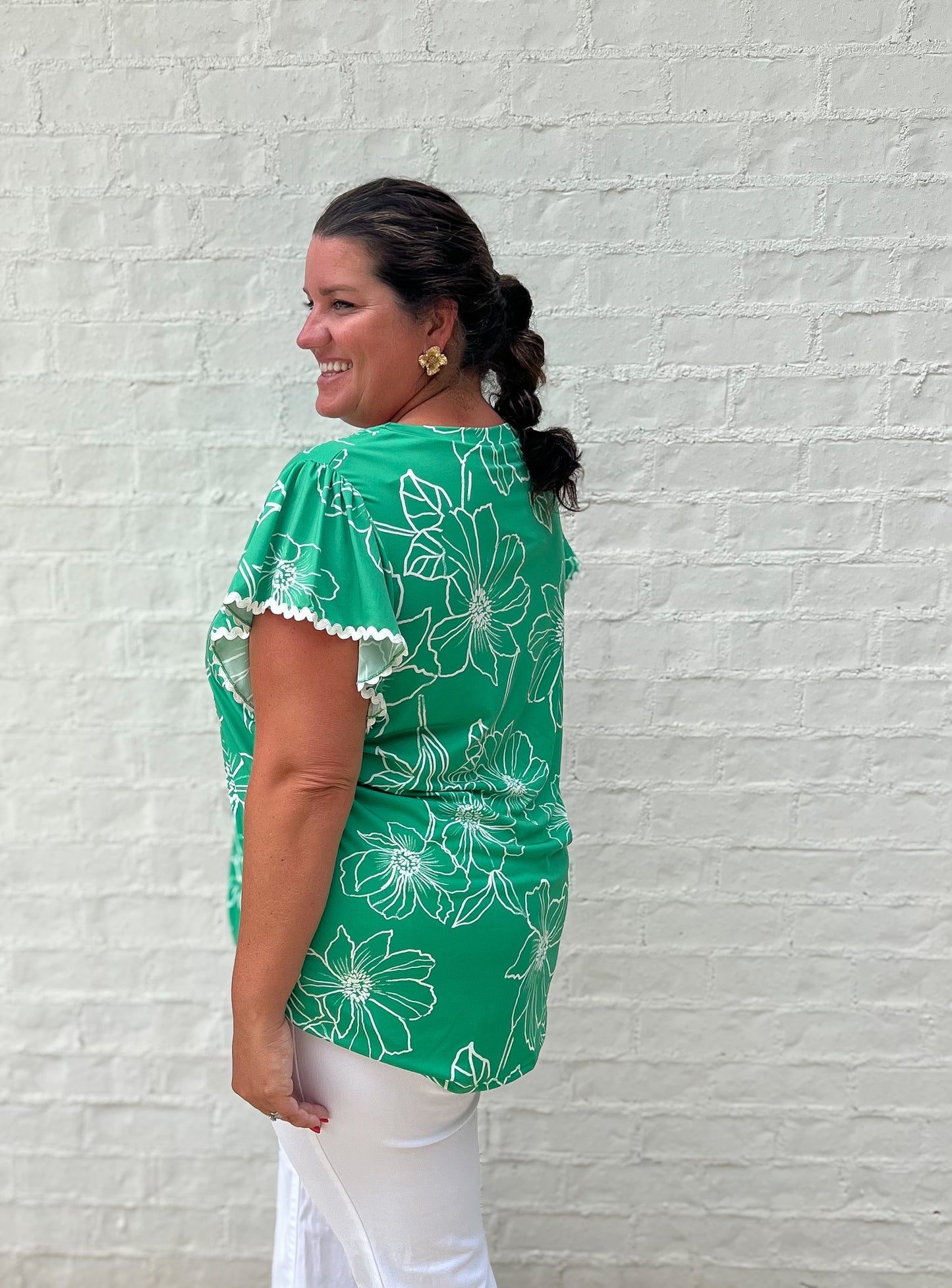 Utterly Fluttery Blouse