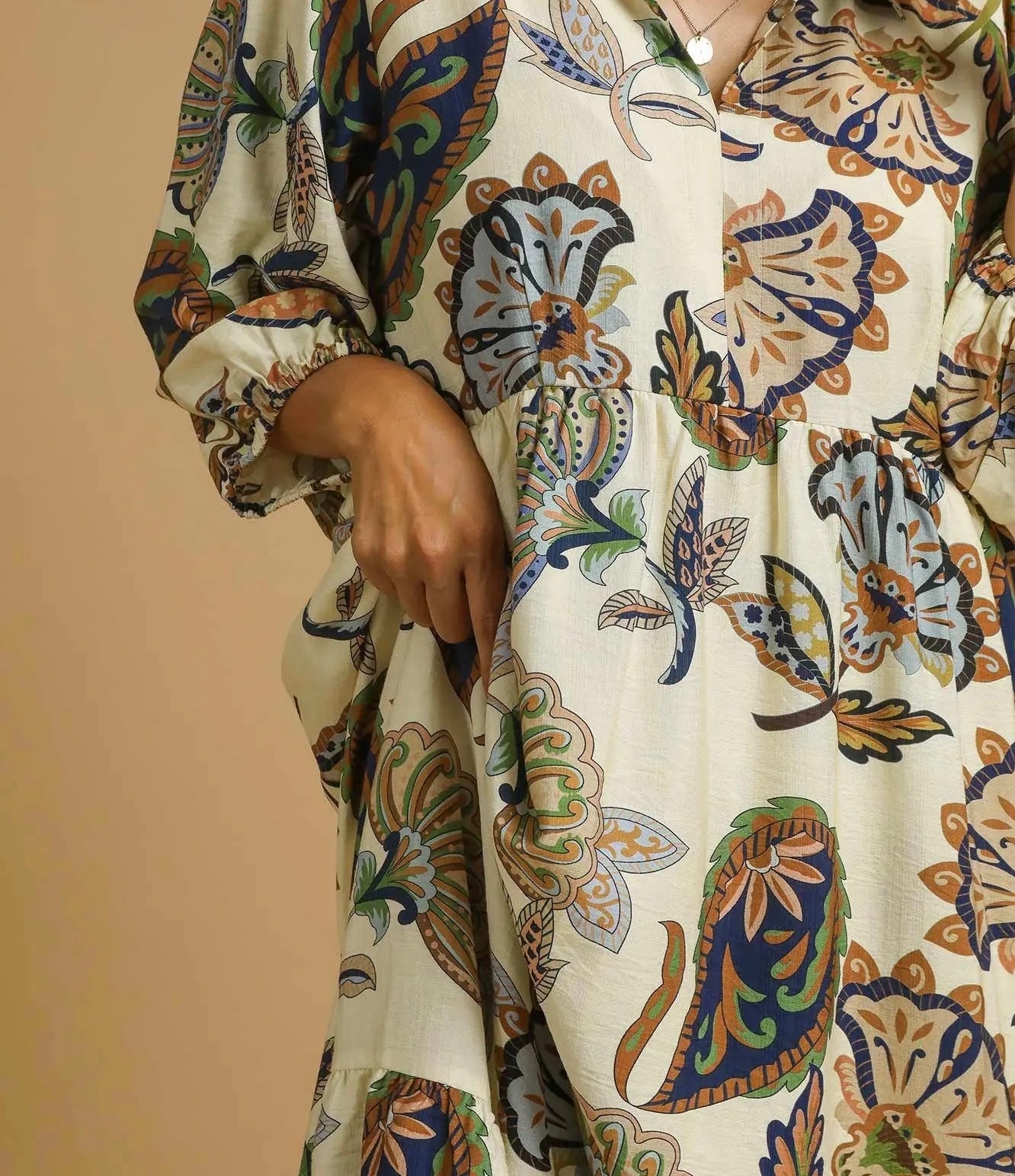 Patient Paisley Dress