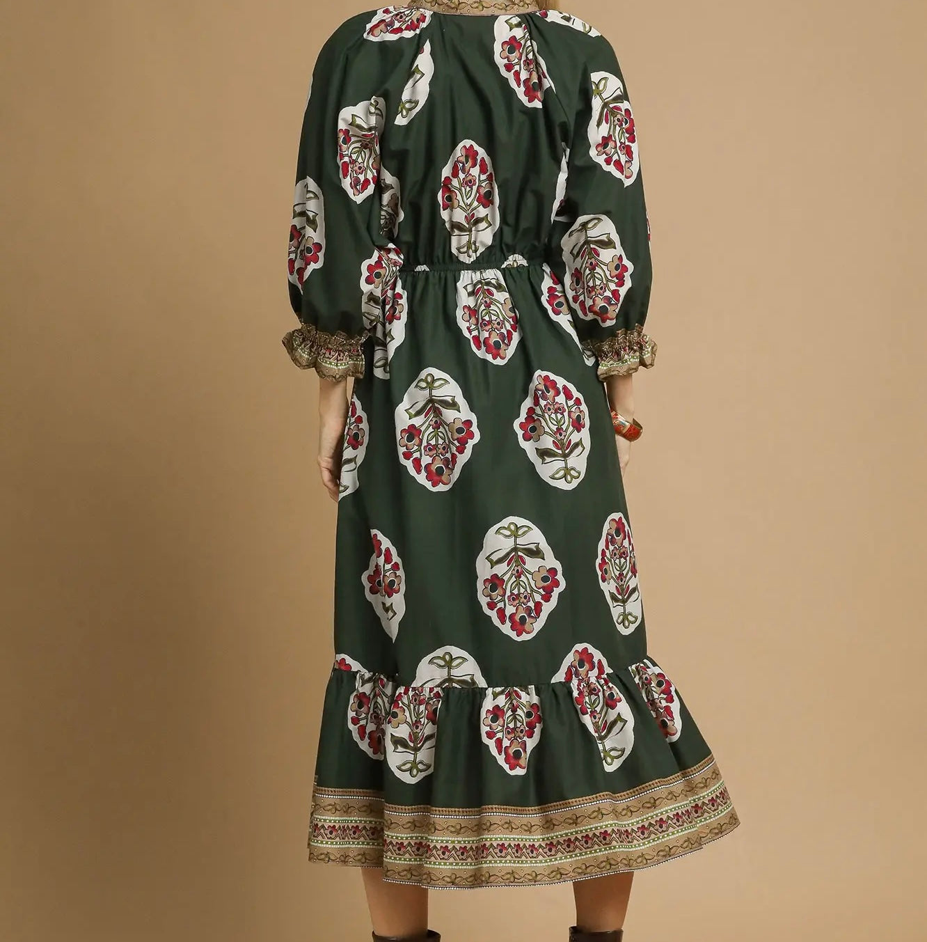 Francine Floral Patch Dress