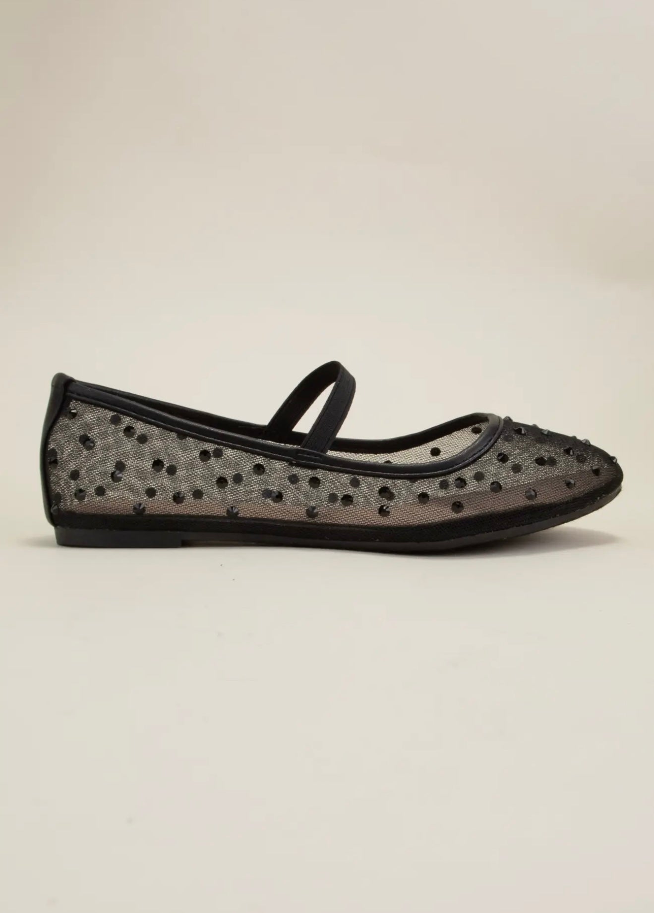 Rhinestone Mary Jane Flats