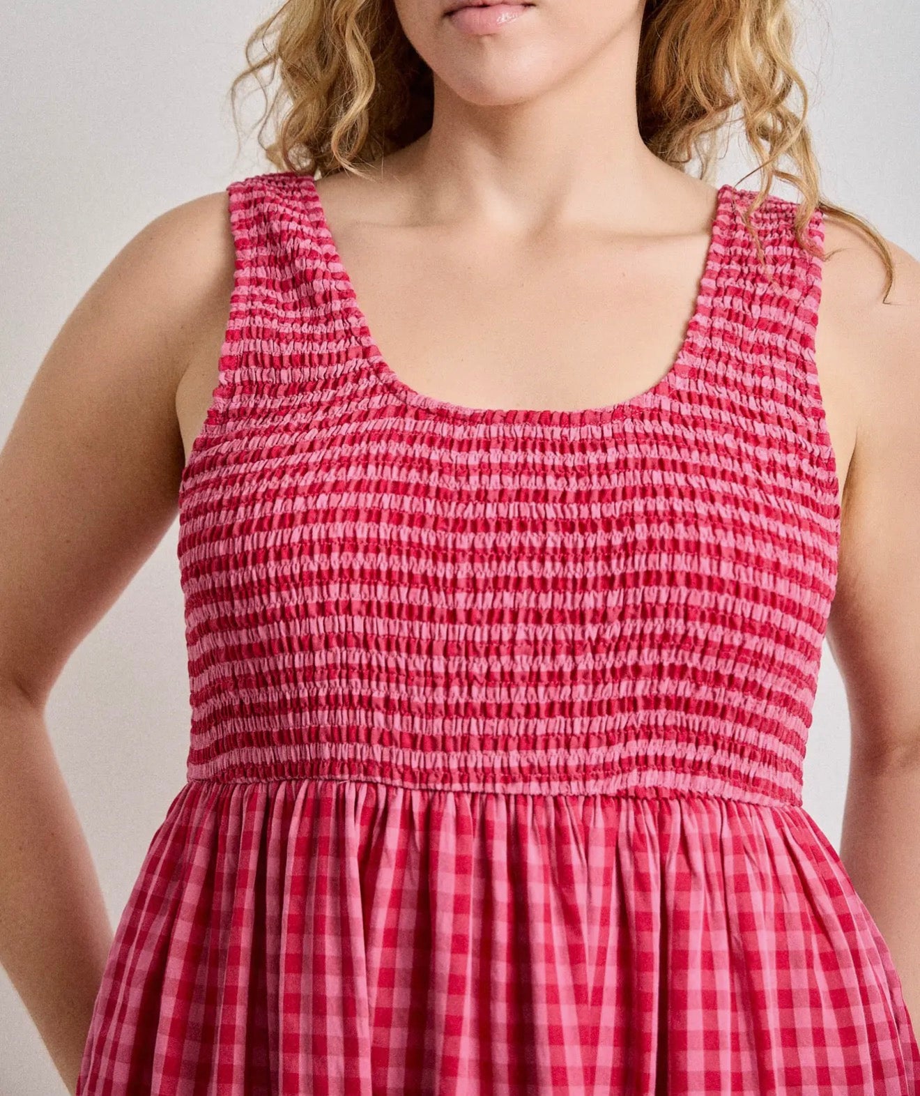 Going Great Gingham Maxi Dress