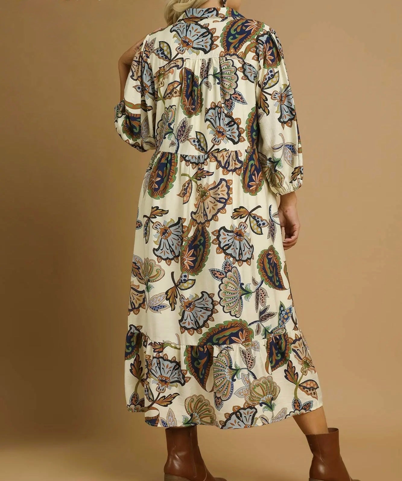 Patient Paisley Dress