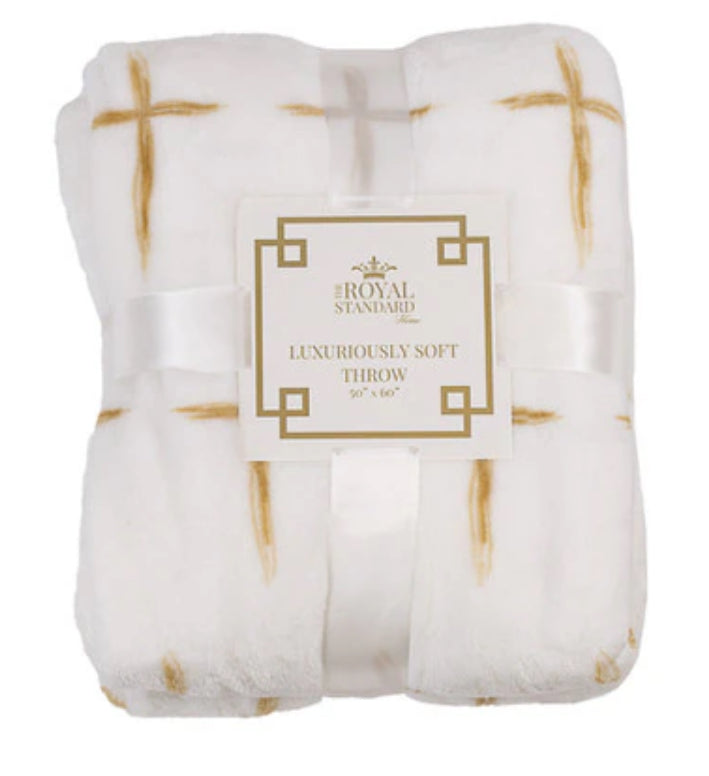 Luxuriously Soft La Croix Throw