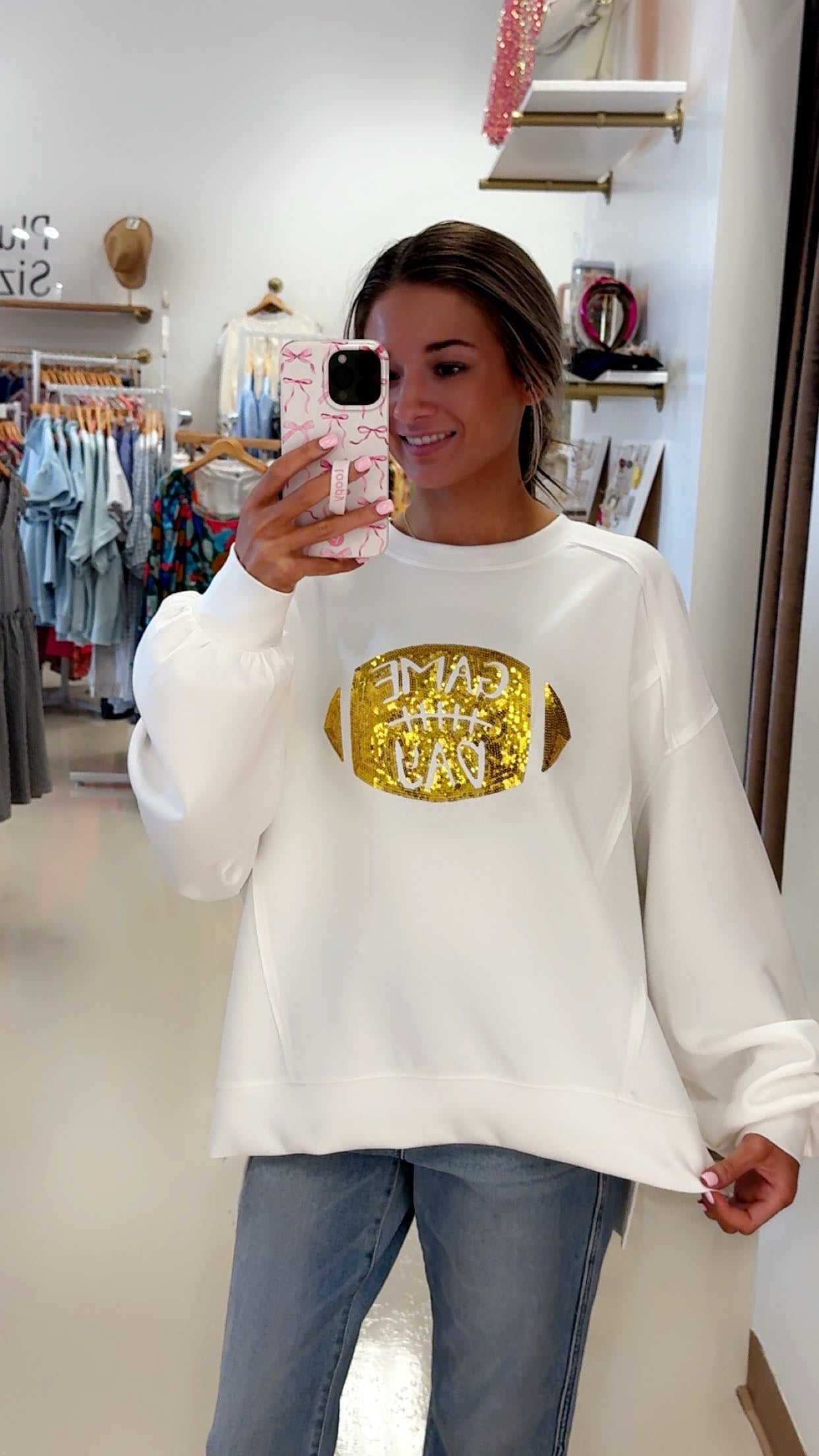 Golden Game Day Pullover