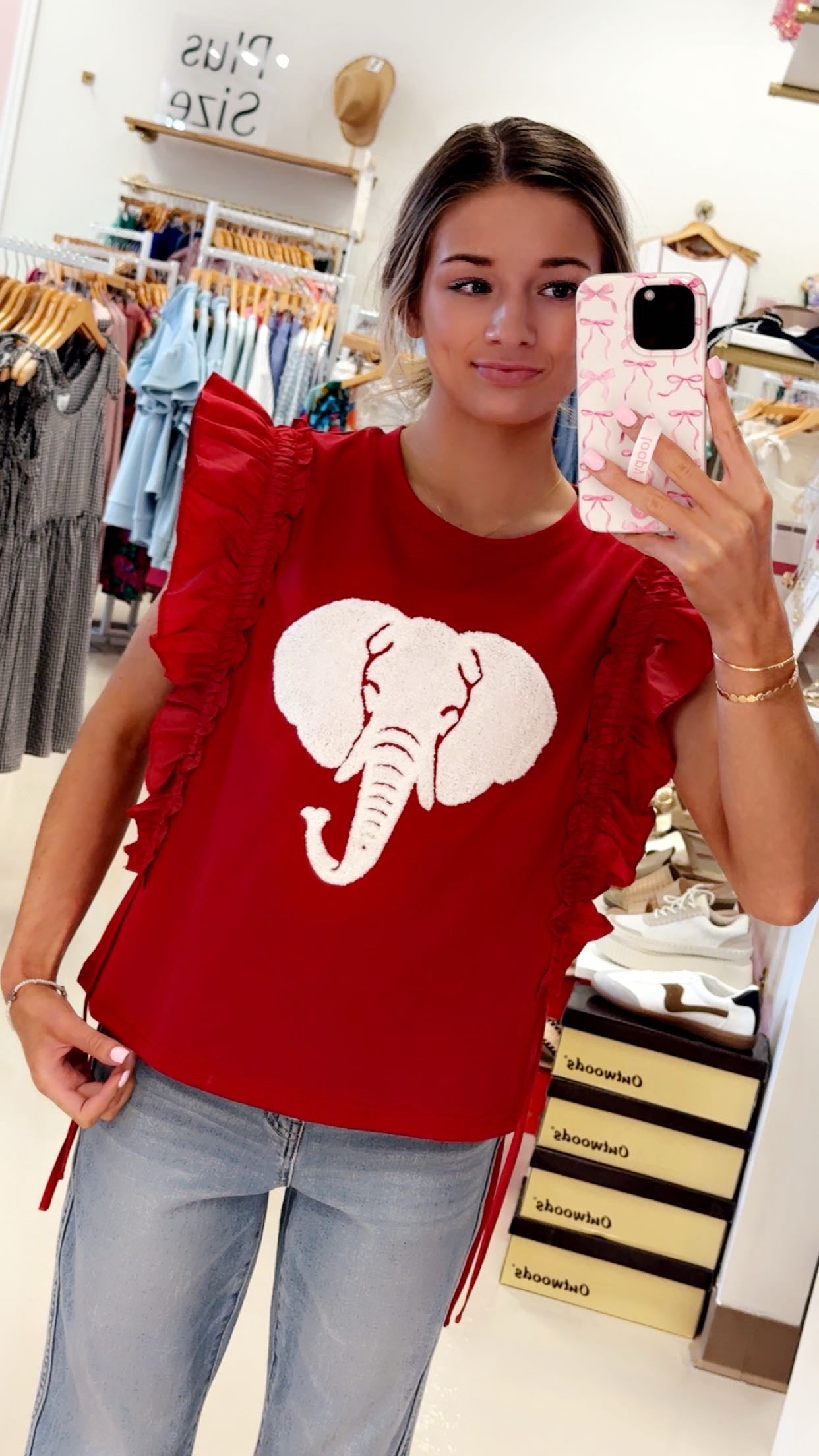 Roll… Elephants Top