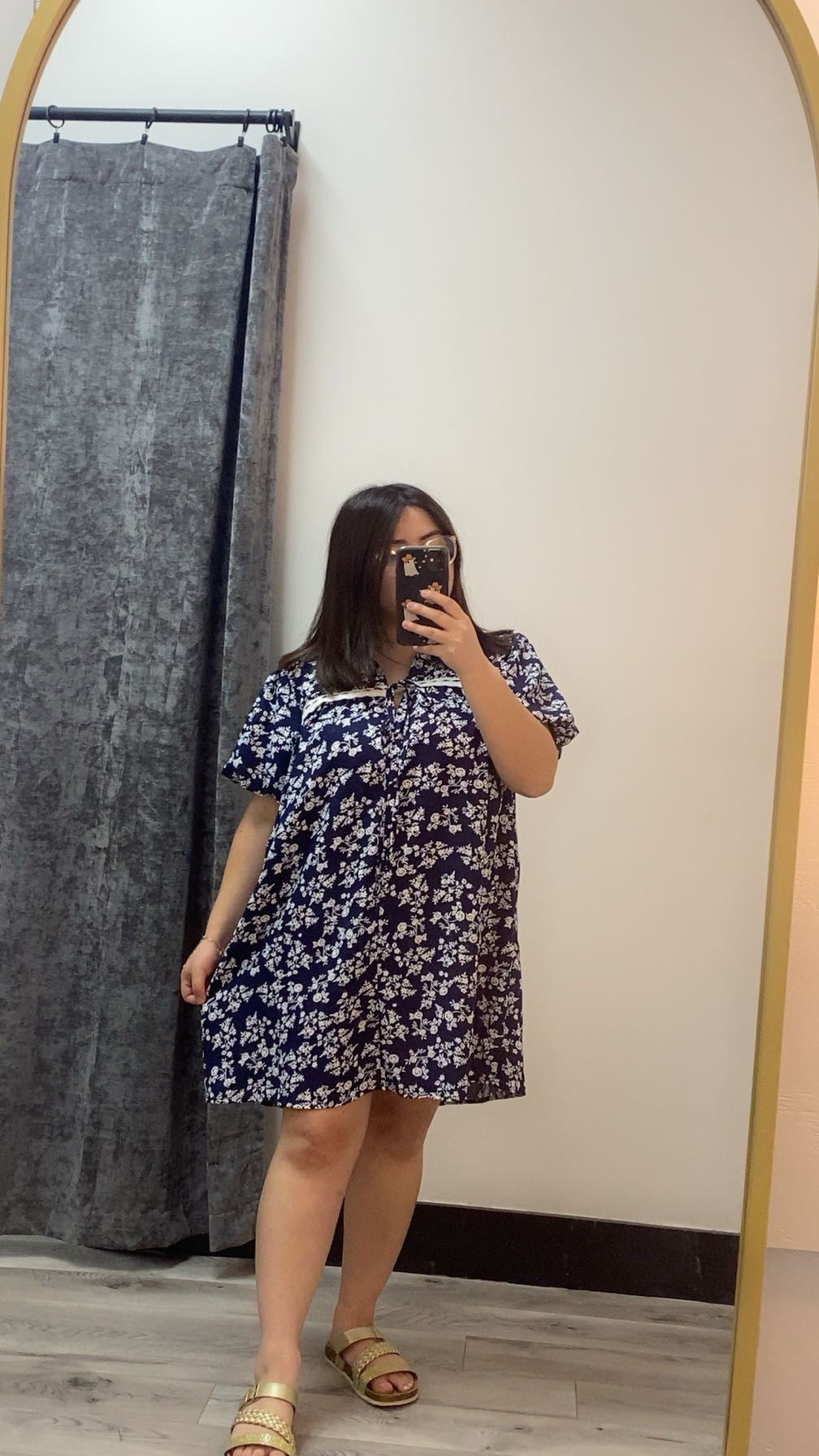 Lisa Floral and Lace Dress