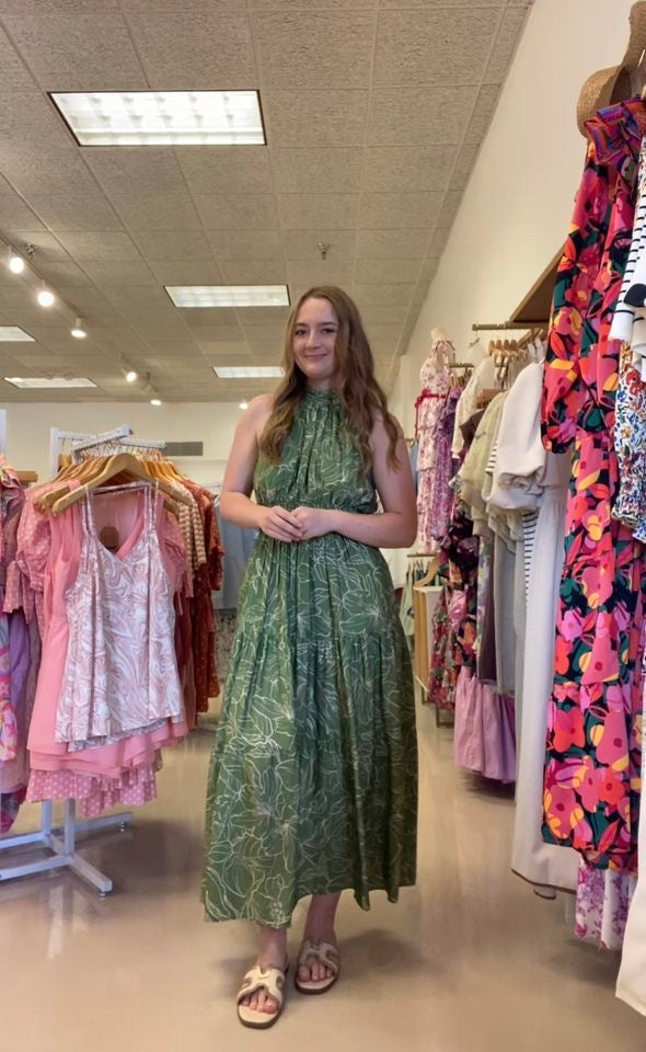 Haley’s Halter Dress