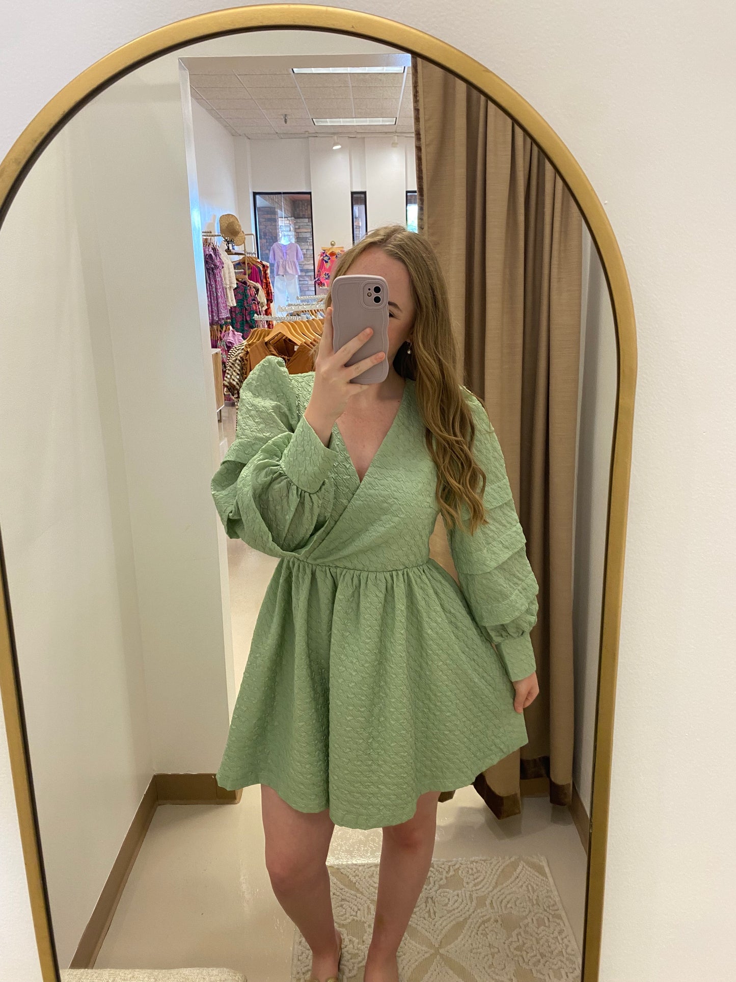 Sarah’s Sage Dress