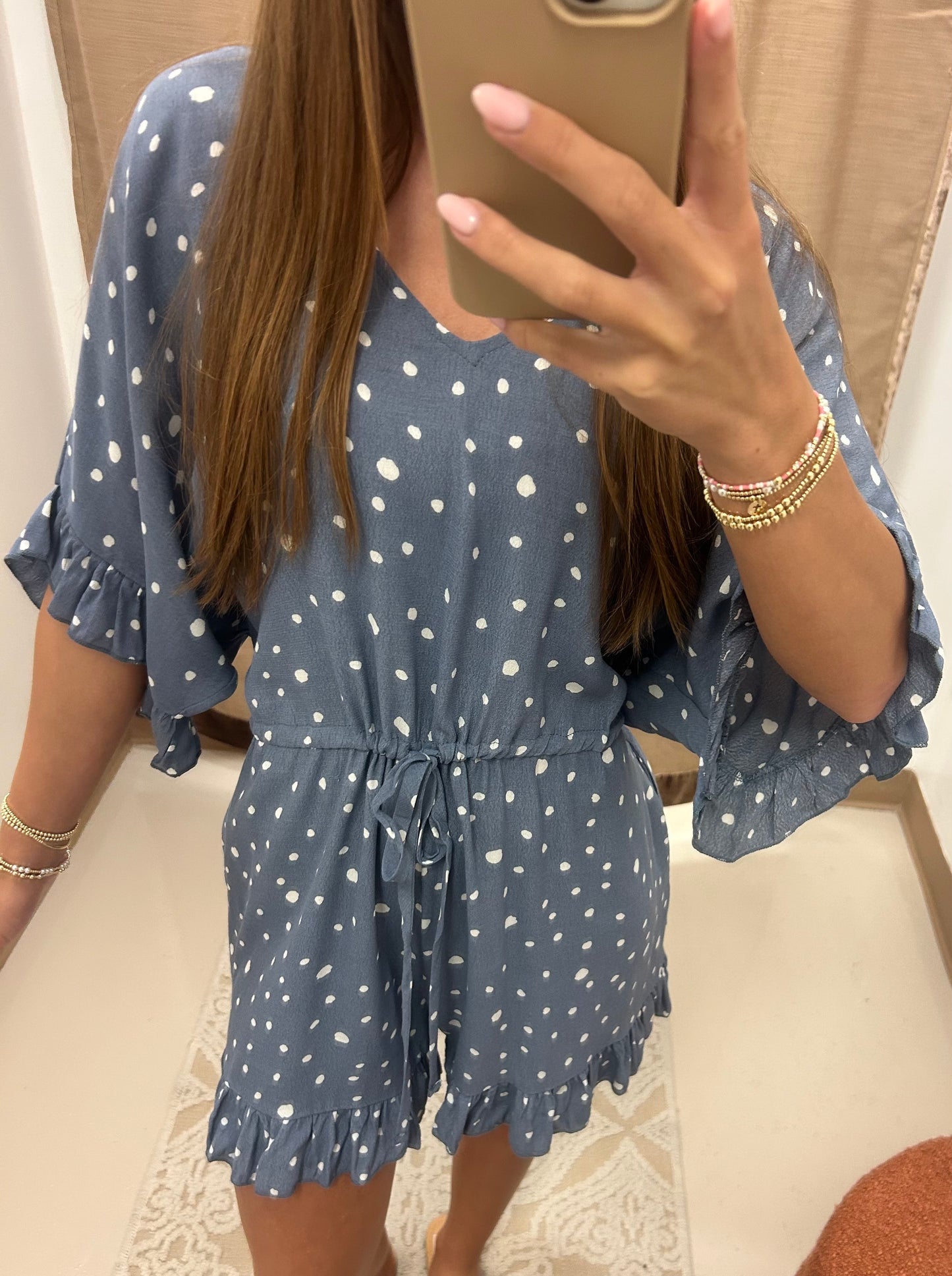 Donnie Dot Romper