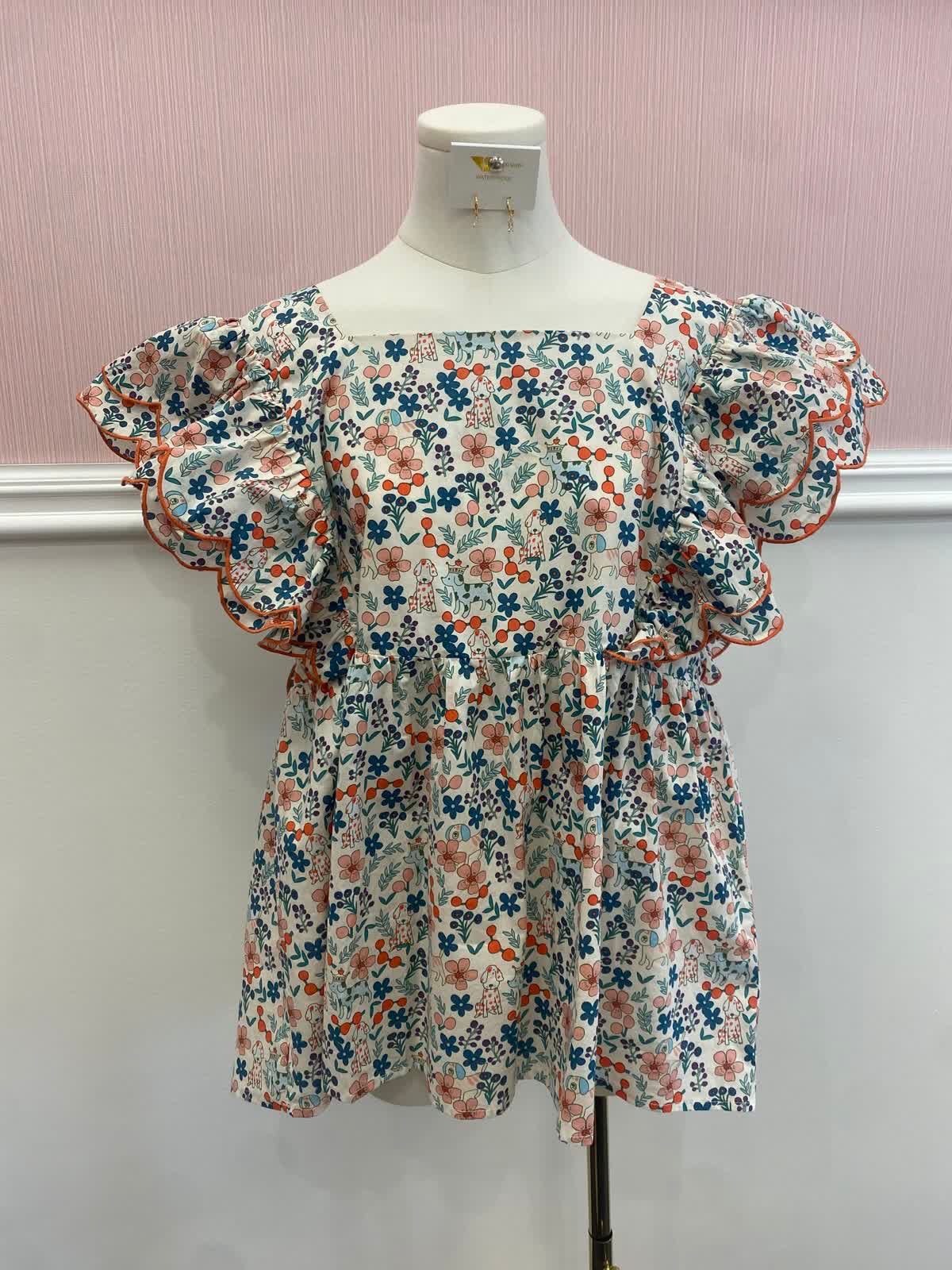 The Cutest Floral Top