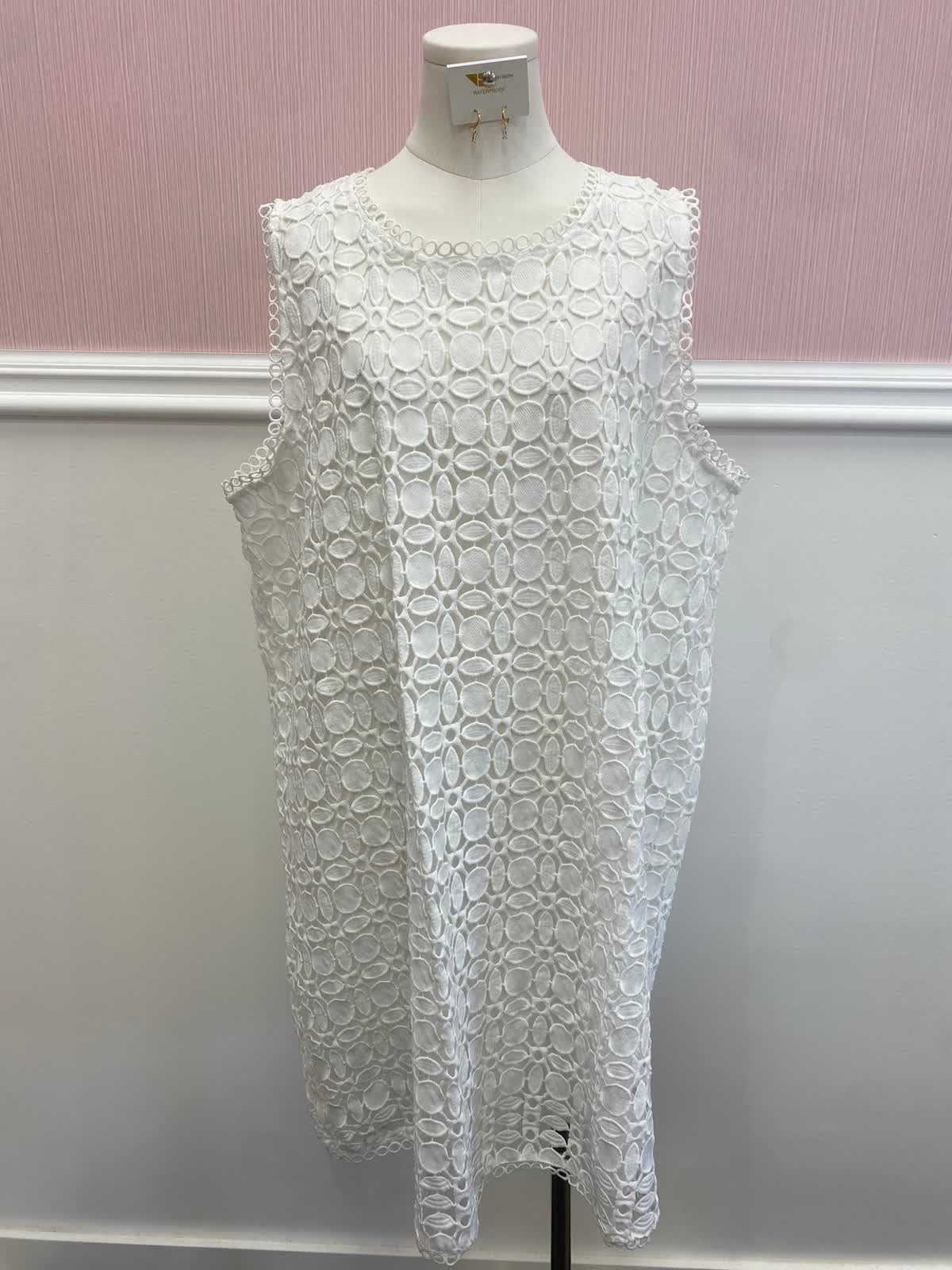 crochet lace overlay dress Elisha Crochet Detail Lace Overlay Dress Rose