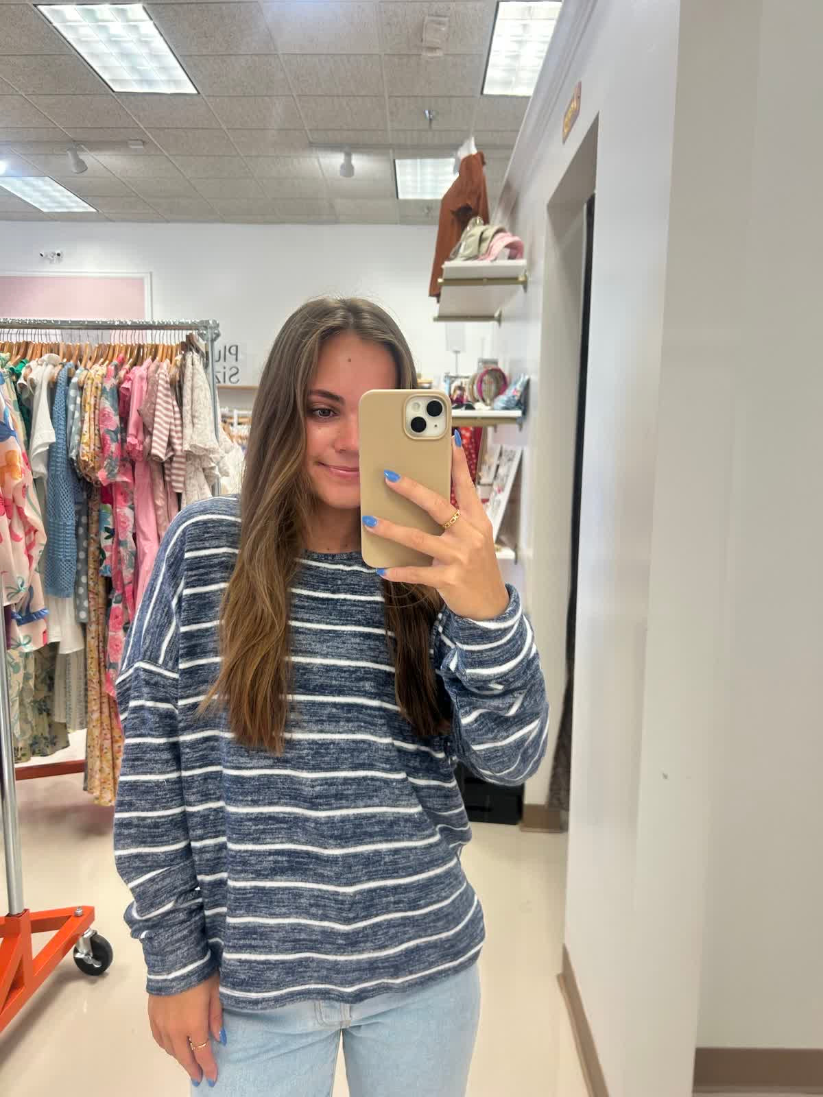 Twist Tie In The Back Sweater