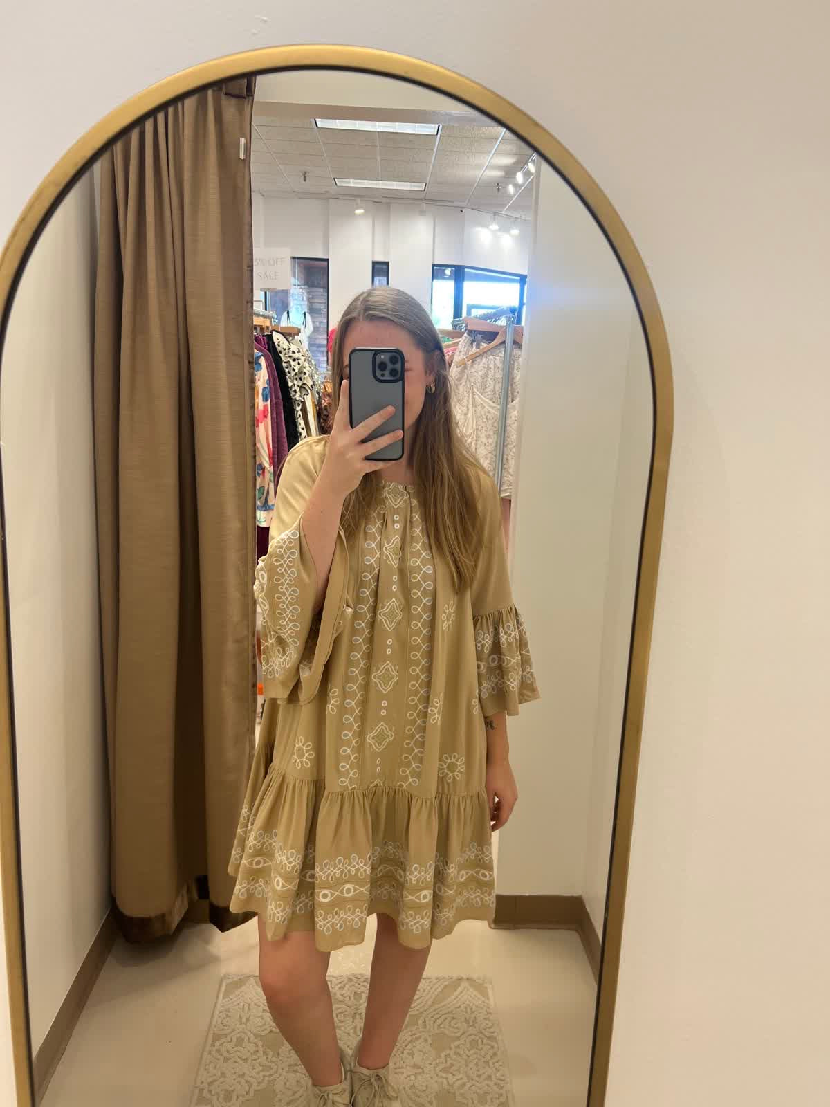 Bell Sleeve Beauty Dress