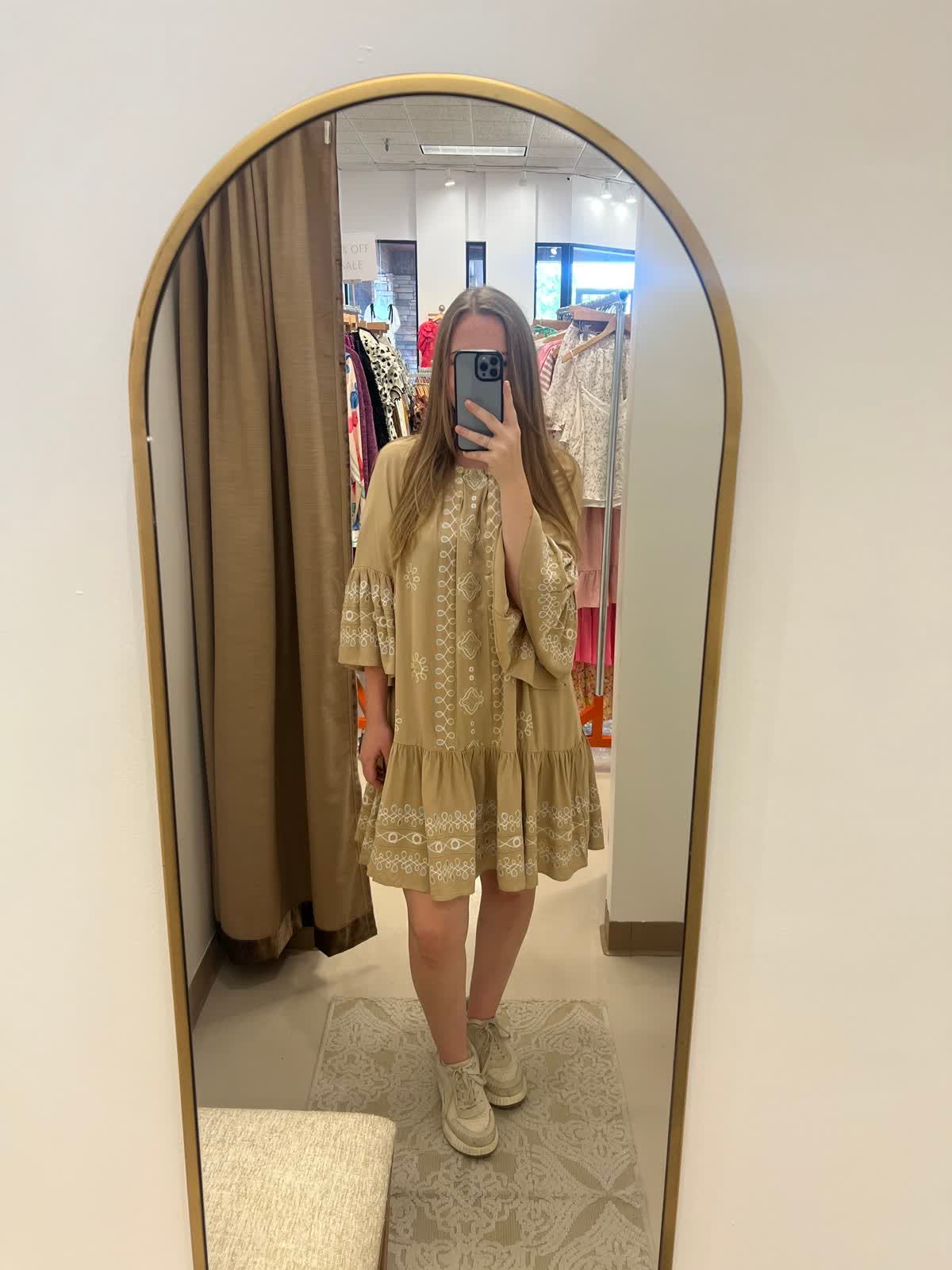 Bell Sleeve Beauty Dress