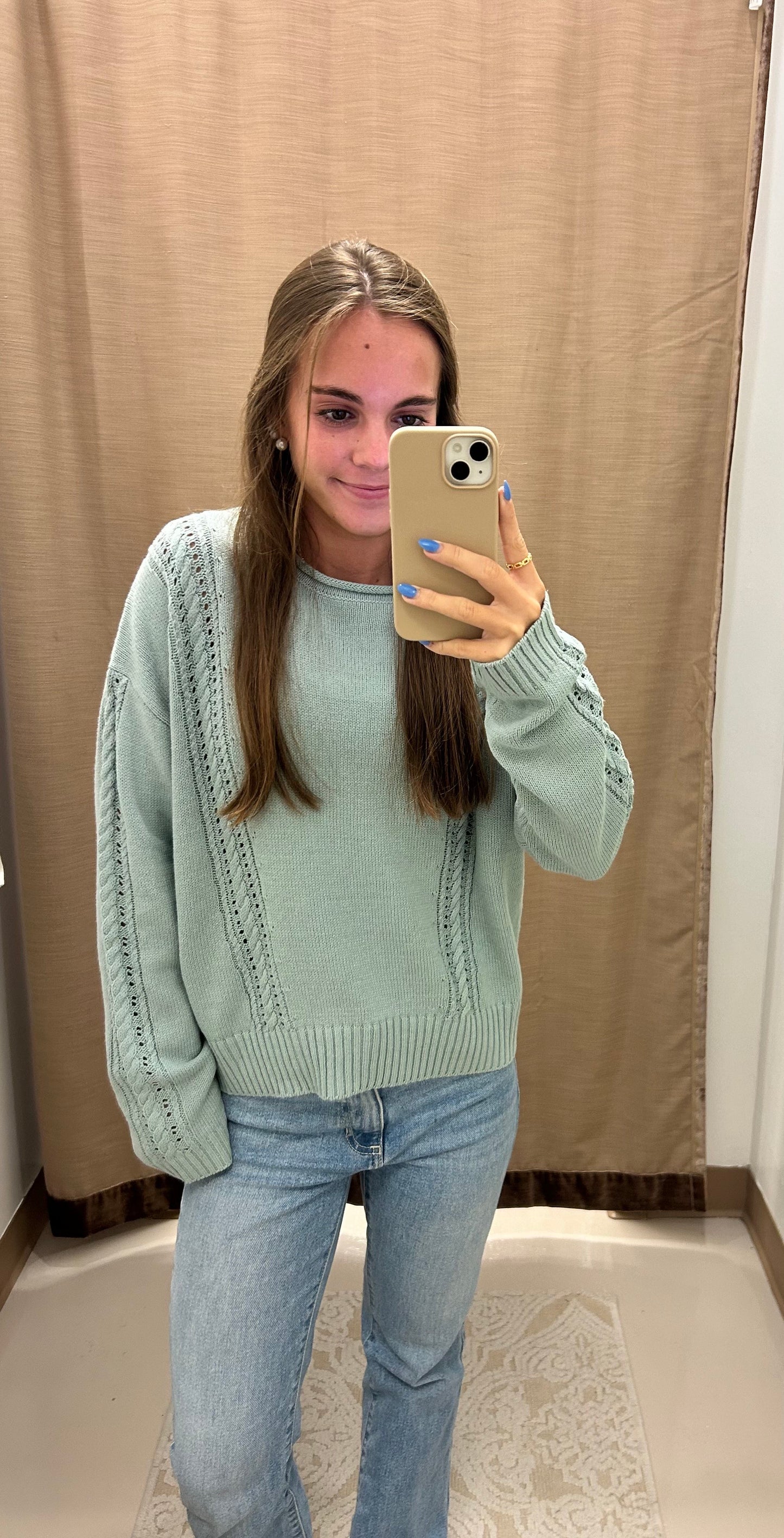 Sissy’s Sage Sweater