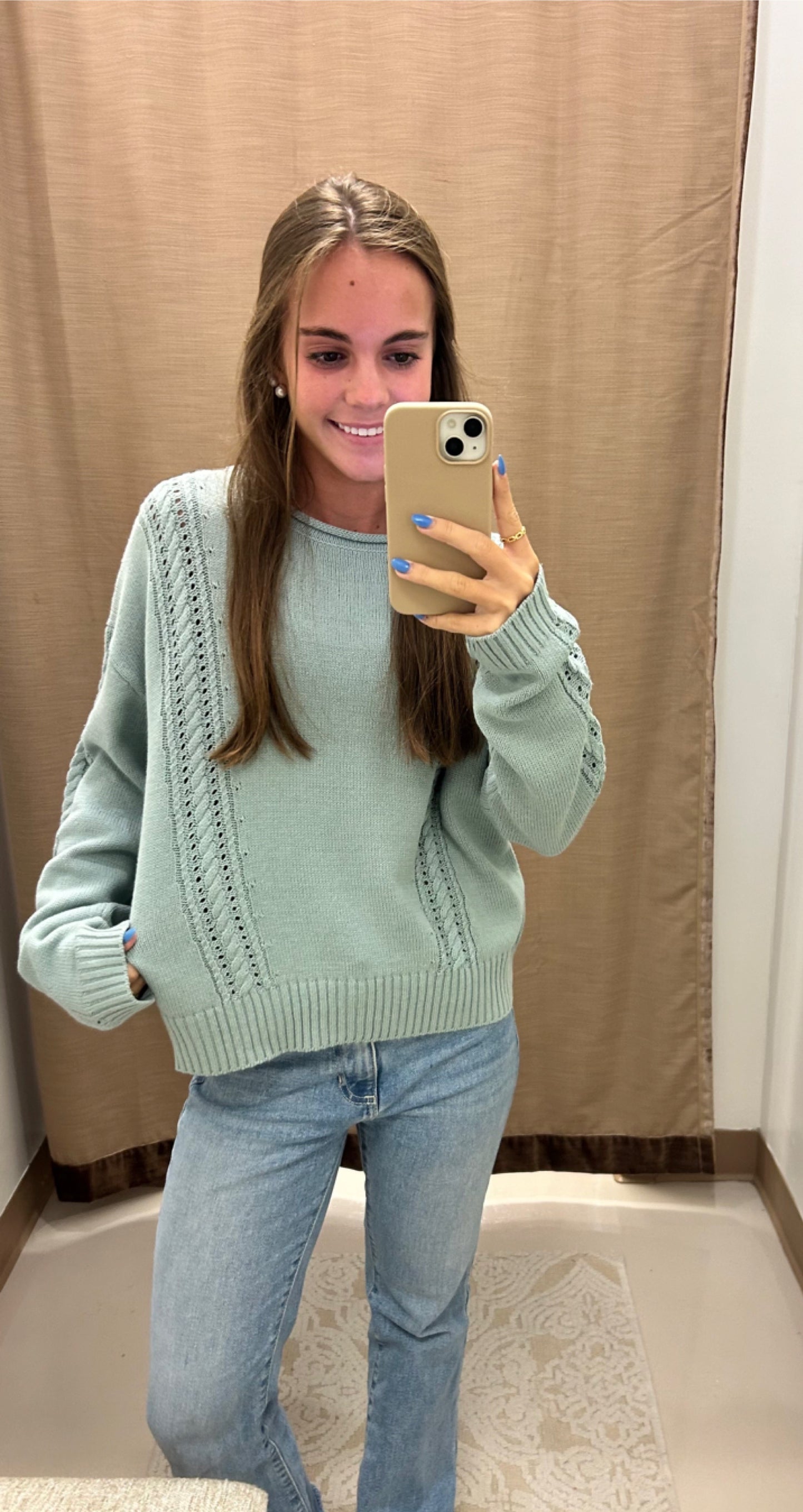 Sissy’s Sage Sweater