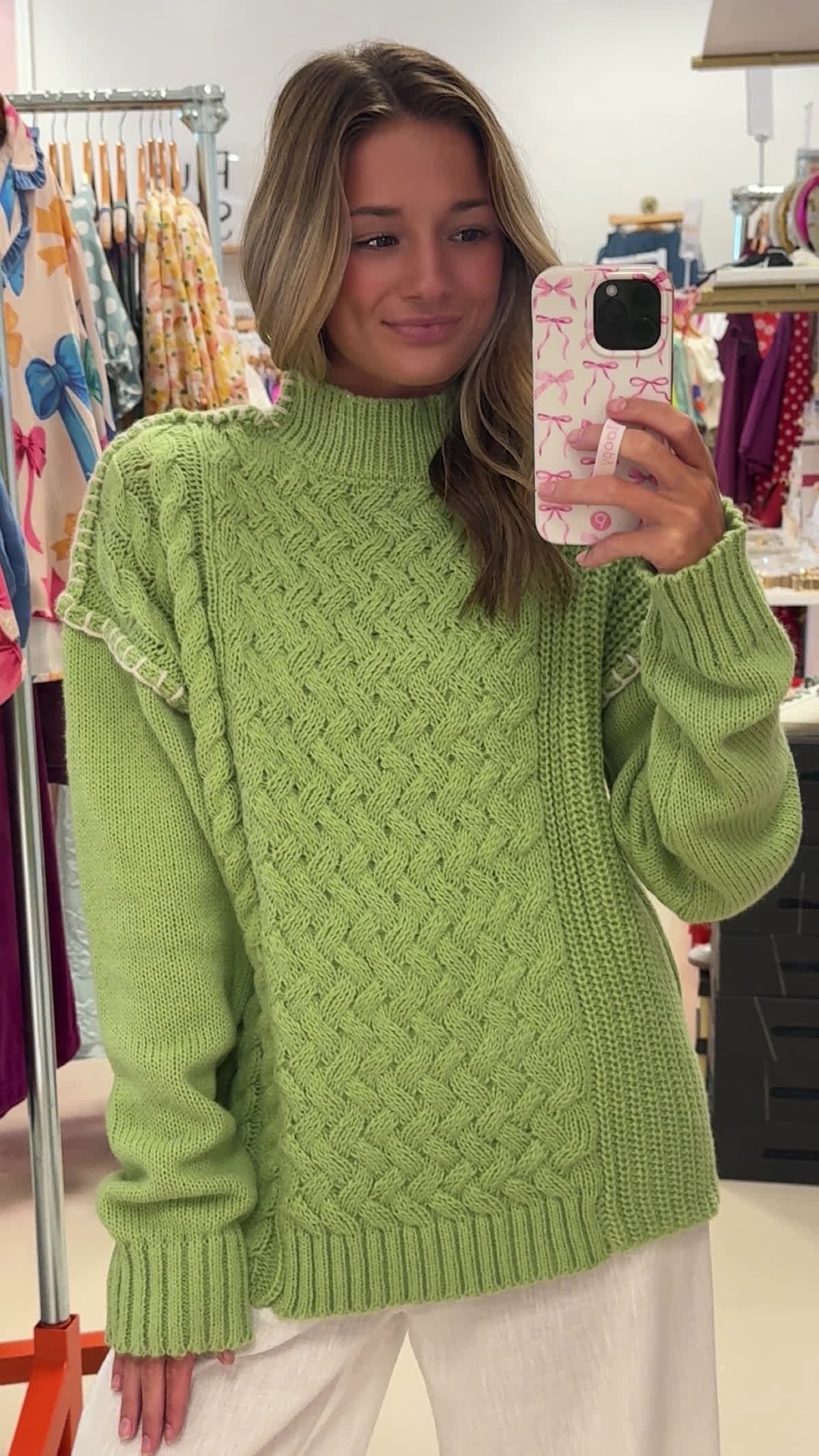 Amy’s Avocado Sweater