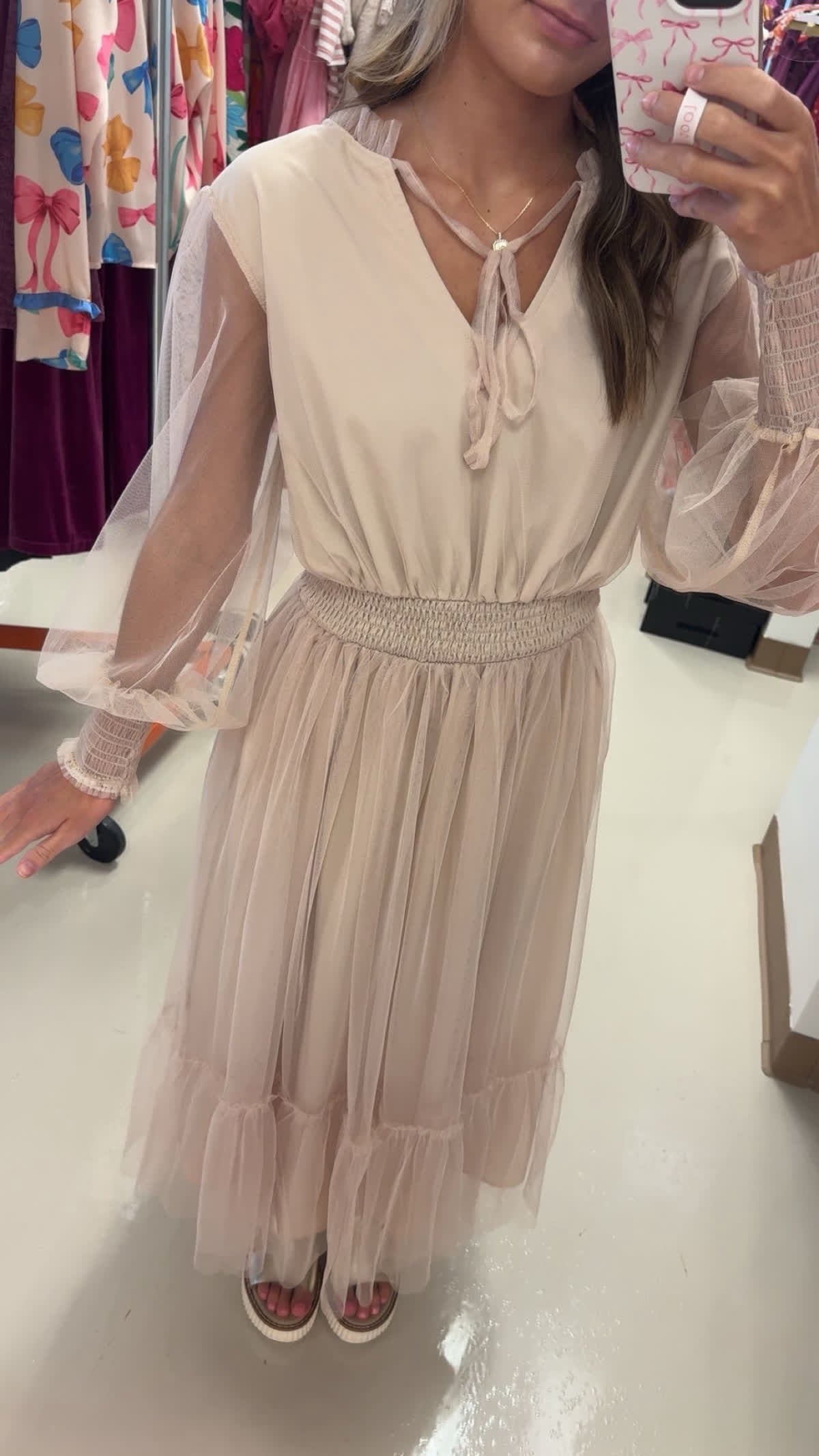 Sheer Is Pretty Dress