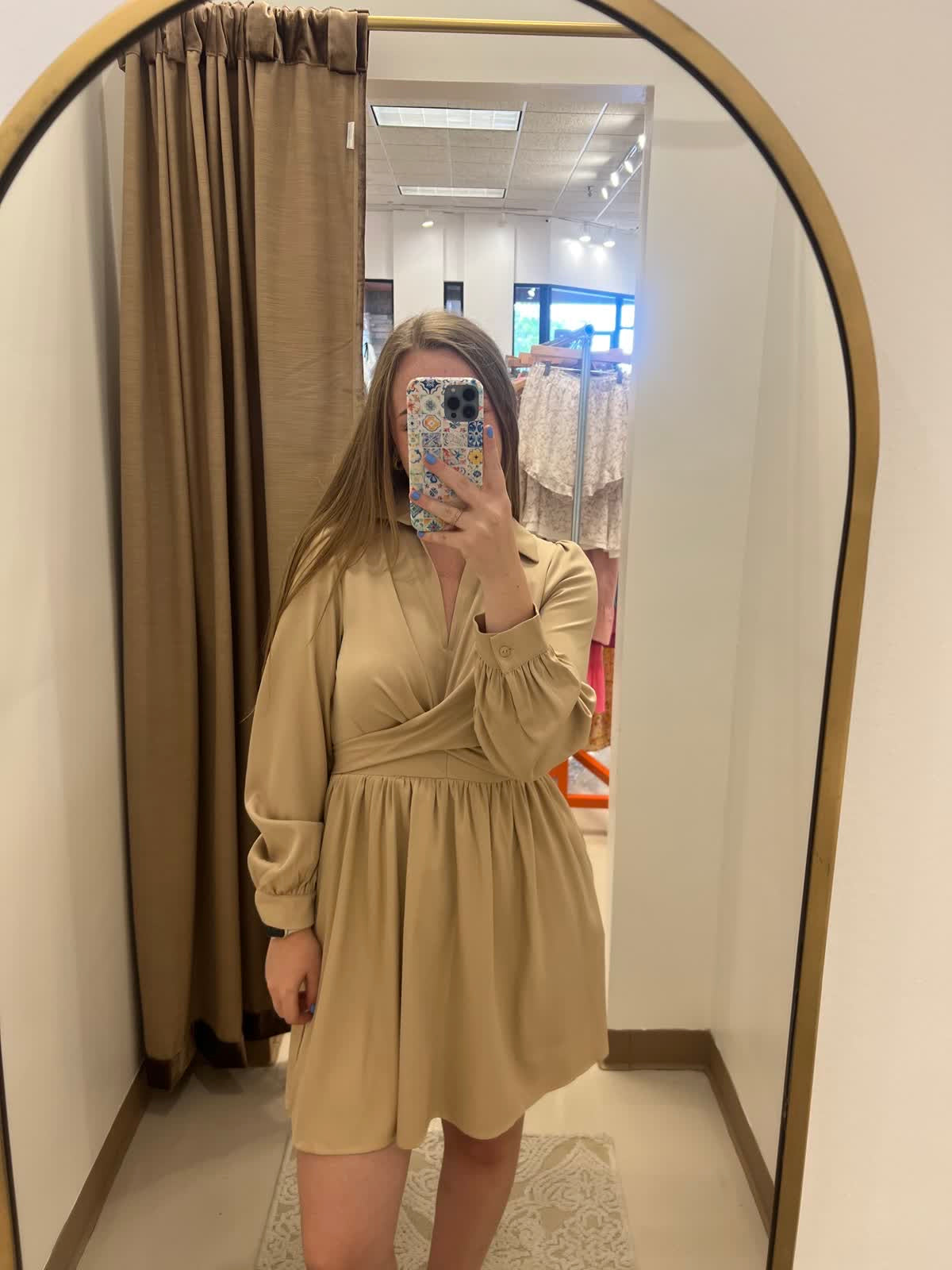 Twill Fall Dress
