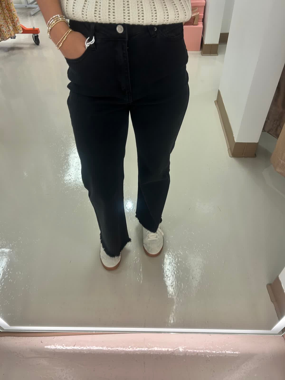 Franny’s Frayed Hem Jeans