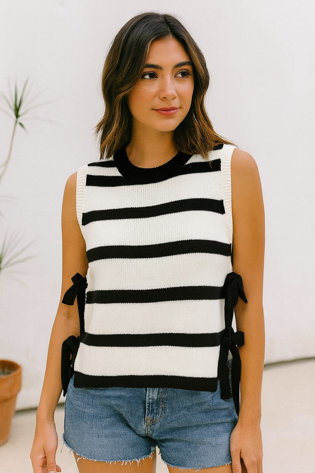 Tie Me On The Side Vest