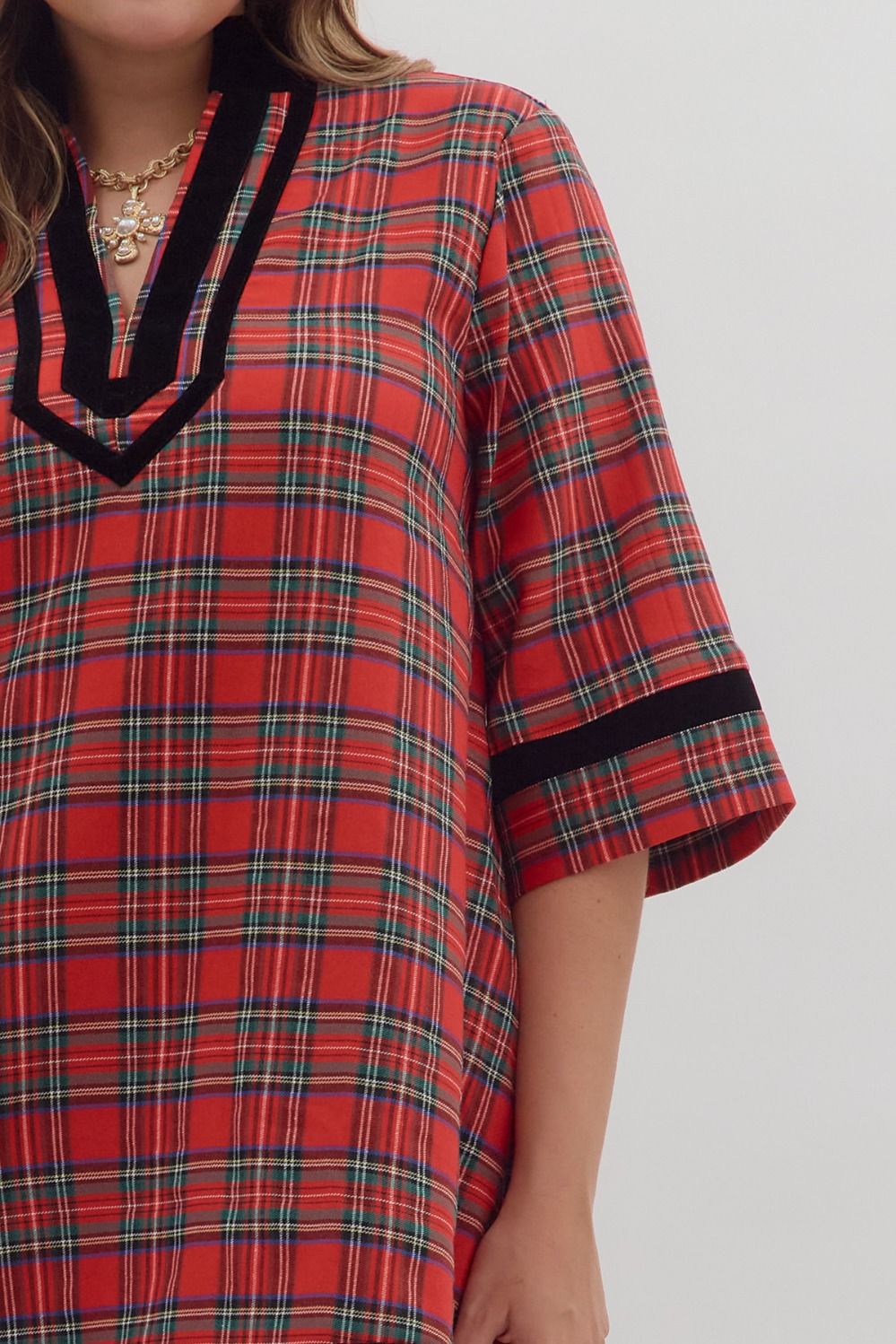 Plaid-fection Dress!