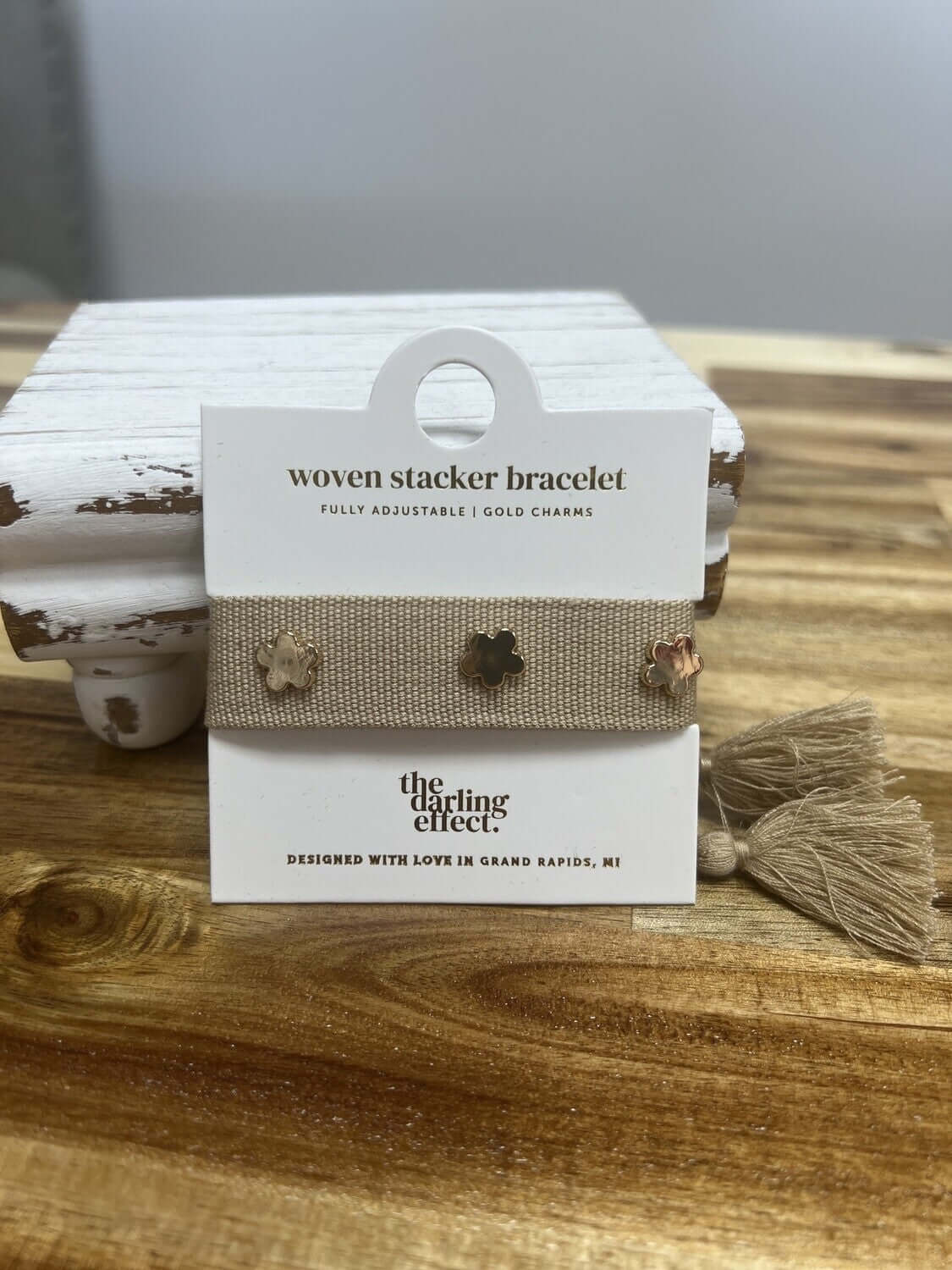 Woven Bracelet - Tan