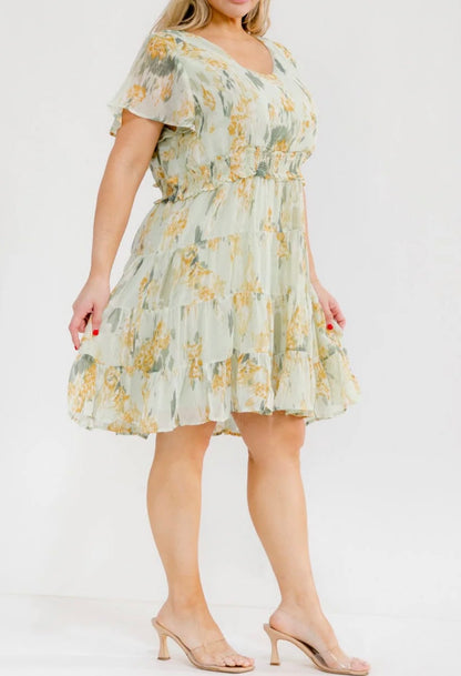 Favorite Floral Mini Dress