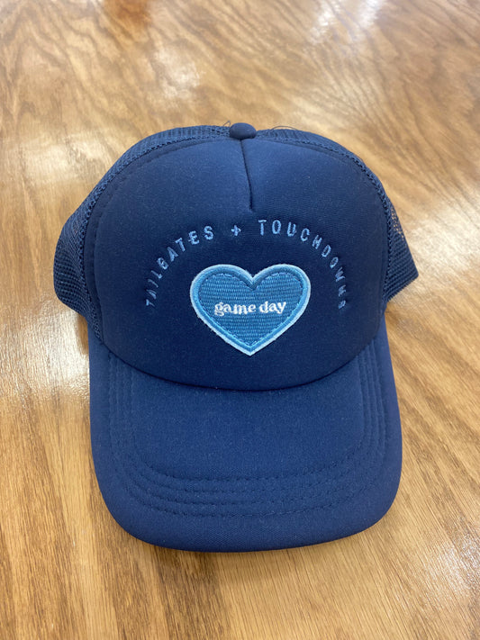 Game Day Trucker Hat - Navy