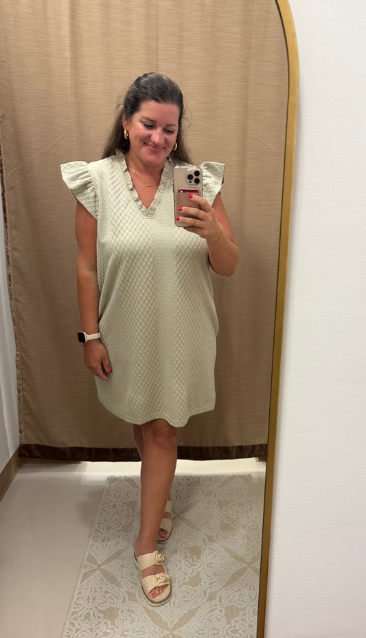 Jenna’s Jacquard Dress