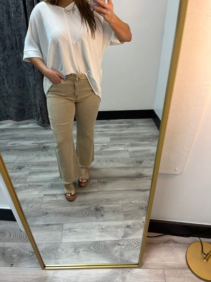 Franny’s Frayed Hem Jeans