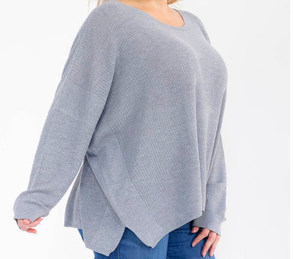 Greta Grey Sweater