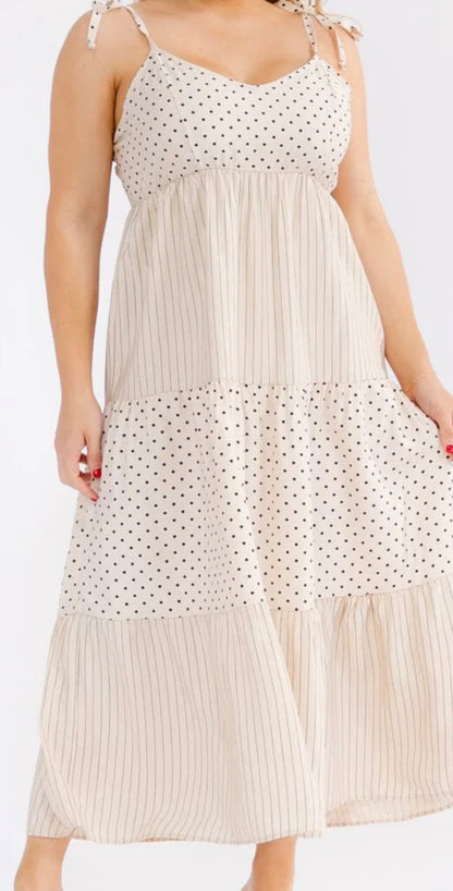 Polka Dots & Stripes Dress